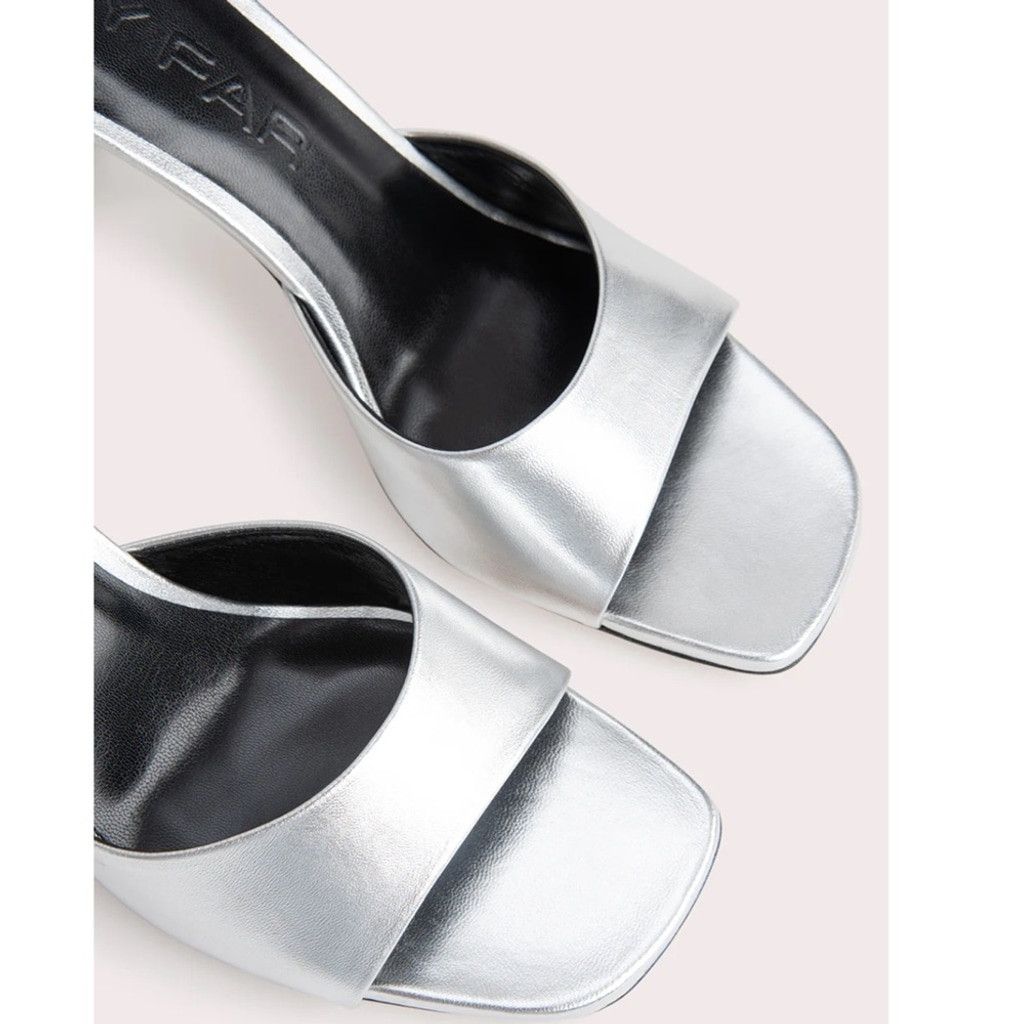 By Far BY FAR Michele Mule in Silver, Size: EU 37 Size US 7 / IT 37 - 3 Thumbnail