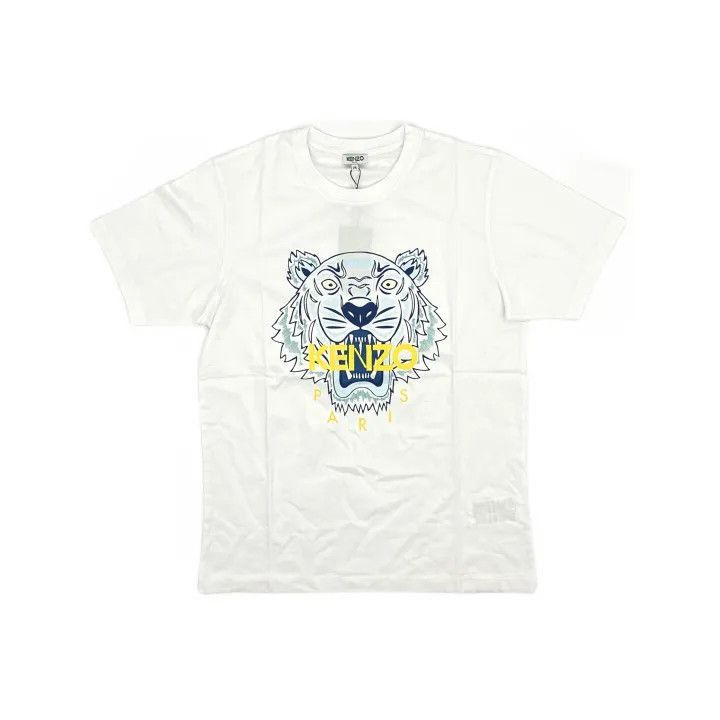 Other KENZO White Tiger Print Short Sleeve T-shirt -2507 Size US M / EU 48-50 / 2 - 2 Thumbnail