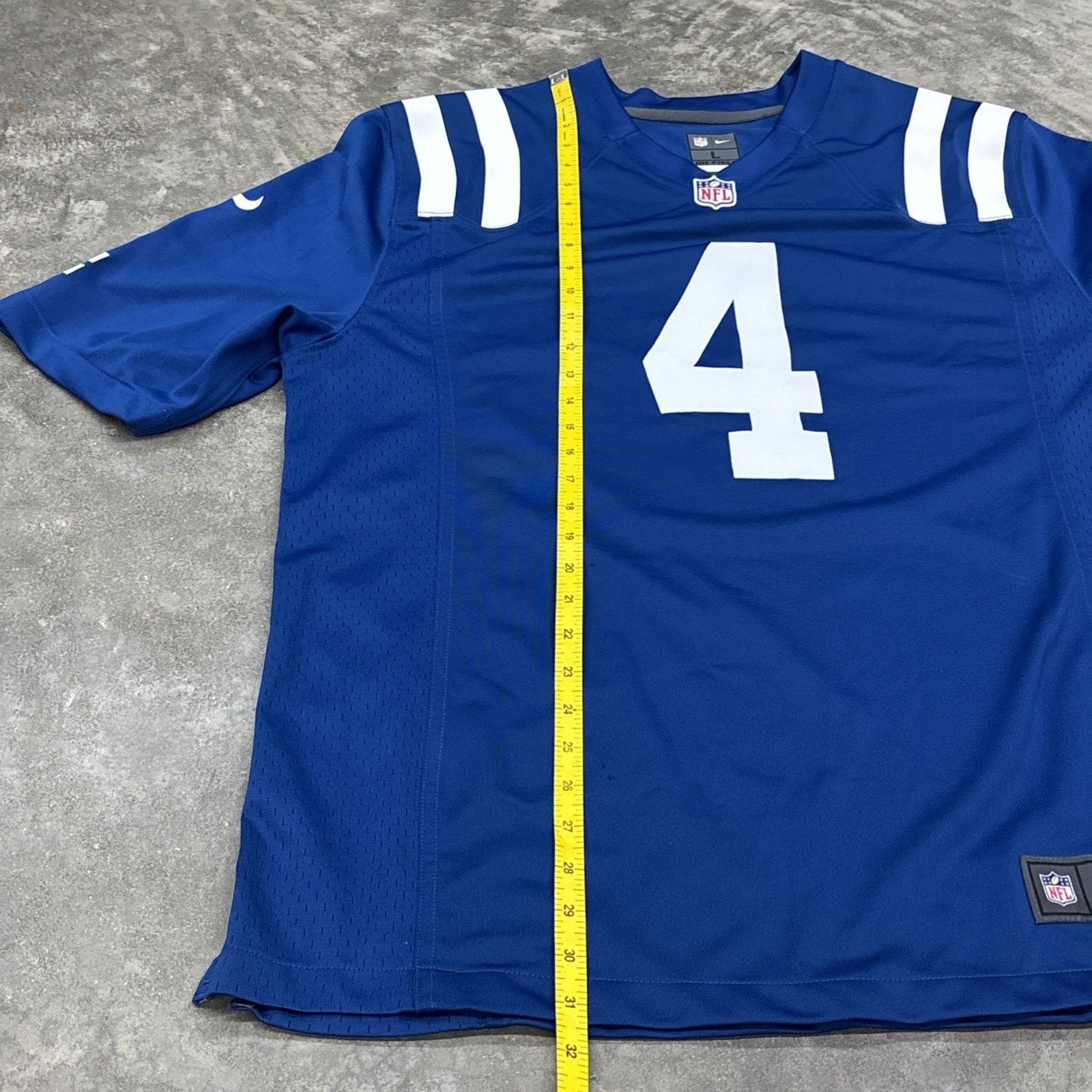 Nike NFL NIKE On Field Mens Large Adam Vinatieri Signed Jersey Size US L / EU 52-54 / 3 - 8 Thumbnail