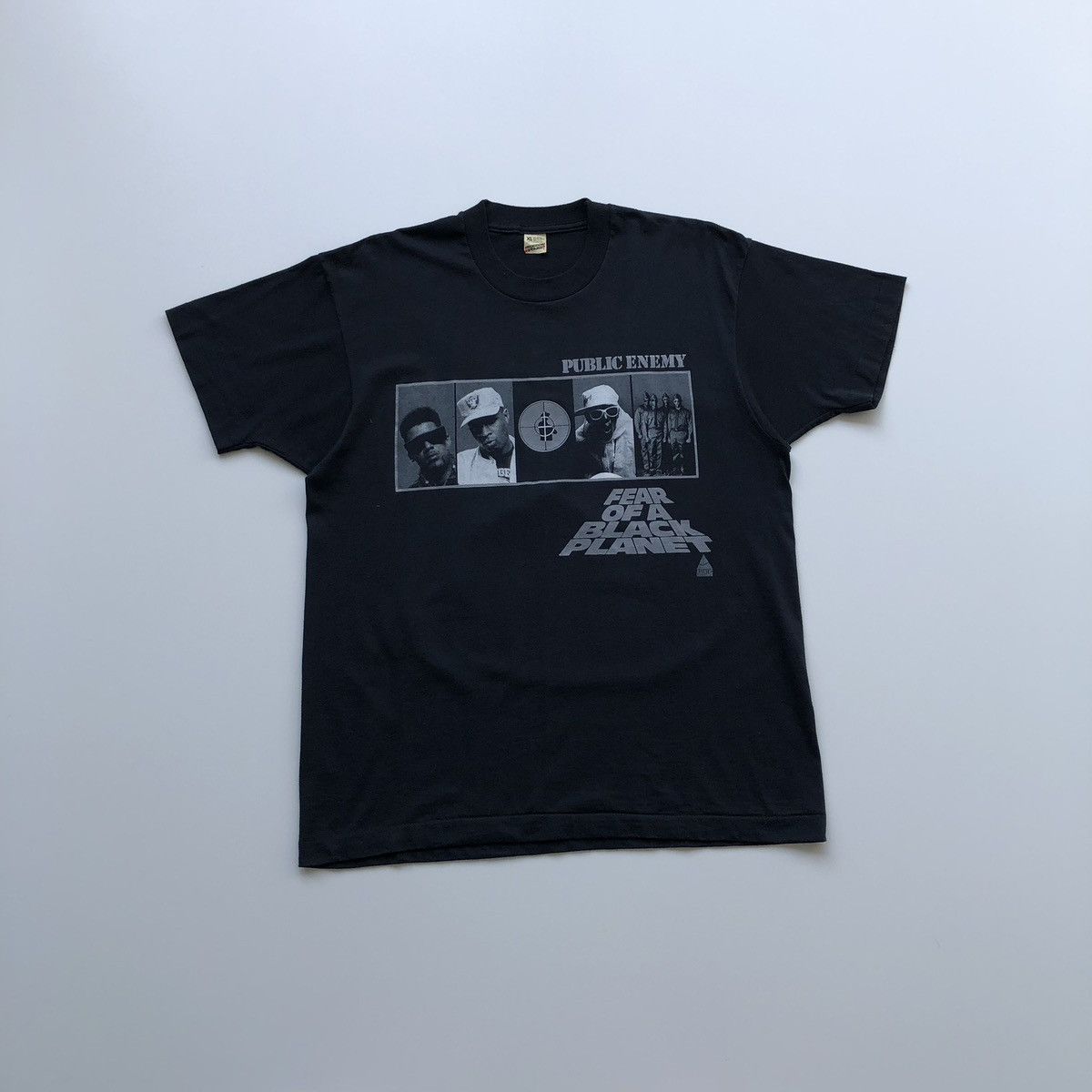 Public Enemy Public Enemy 1990 Fear OfA Black Planet Vintage 90’s T-Shirt Size US XL / EU 56 / 4 - 1 Thumbnail