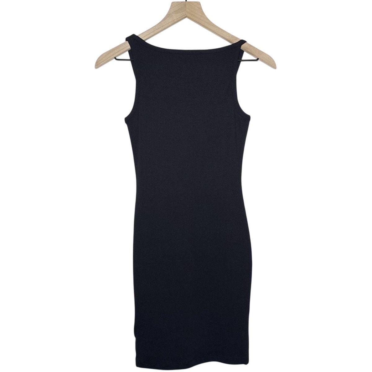 Off-White Off-White Off Stamp Basic Rib Dress in Black Size S / US 4 / IT 40 - 2 Thumbnail