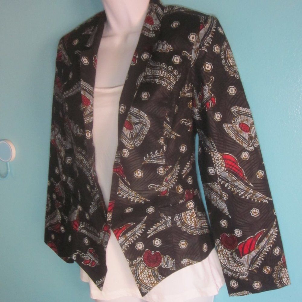 SIVA Sika'a Blazer UK 8 - US Size 4 - New with Tags Size S / US 4 / IT 40 - 16 Thumbnail