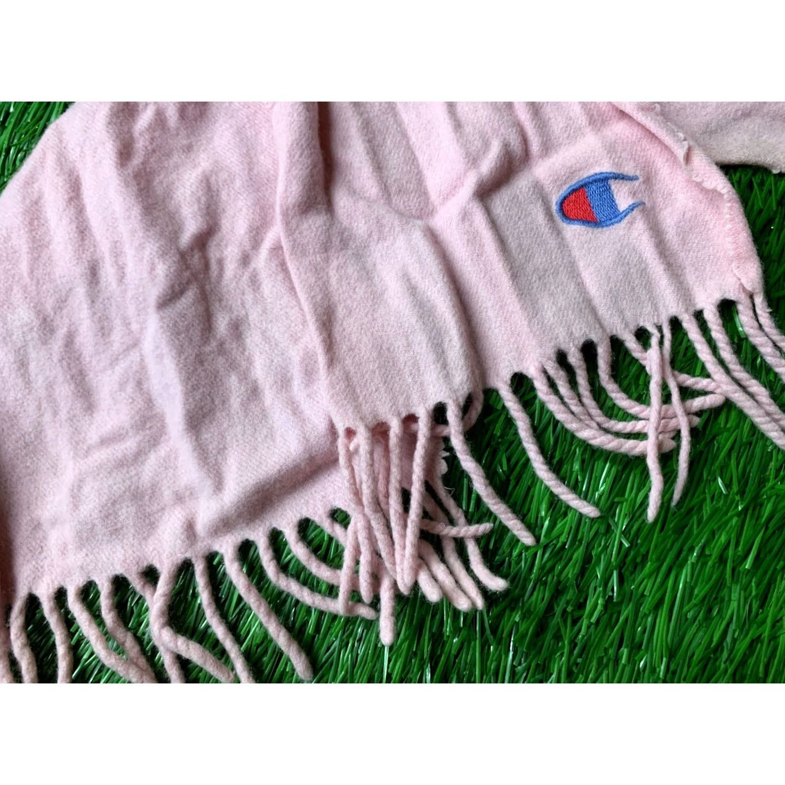 Champion CHAMPION SCARF MEN Acrylic One Size Pink Casual Vintage No Size ONE SIZE - 3 Thumbnail
