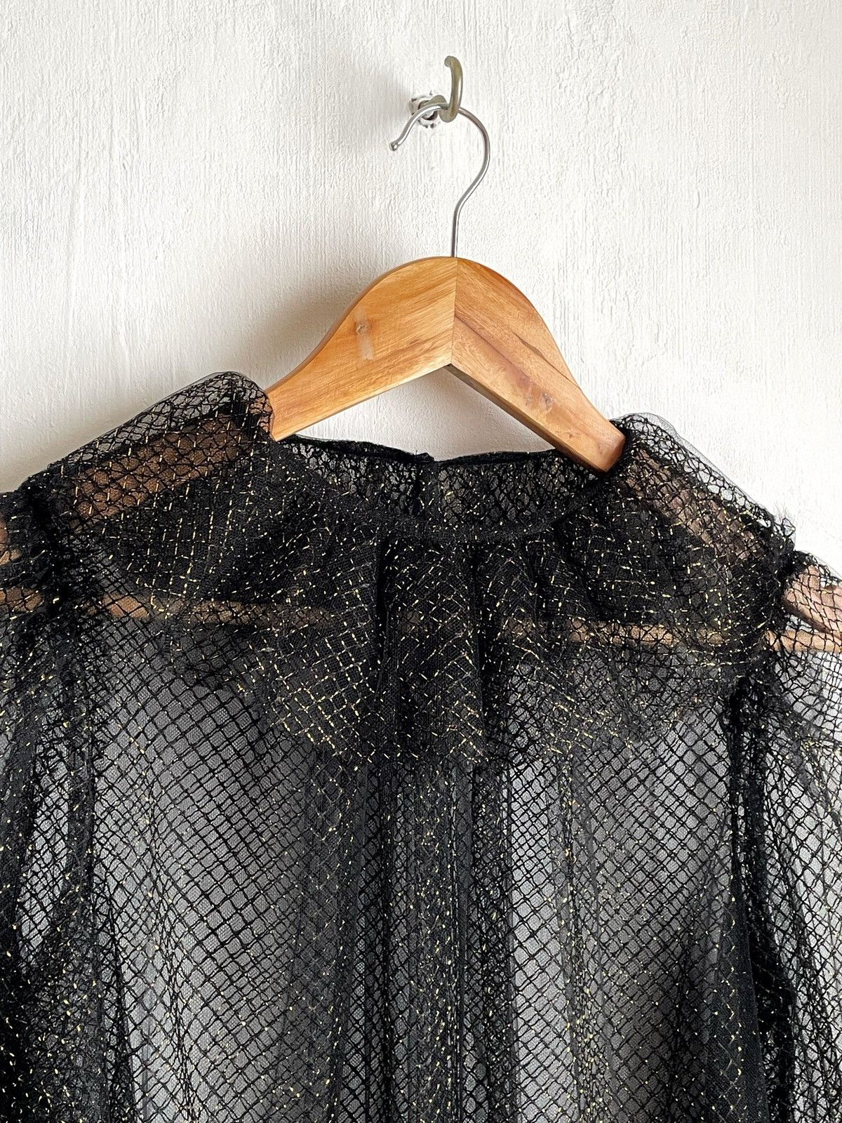 Dolce & Gabbana NWT Dolce & Gabbana Glitter Mesh Women’s Blouse, Size 38 Size XS / US 0-2 / IT 36-38 - 5 Thumbnail