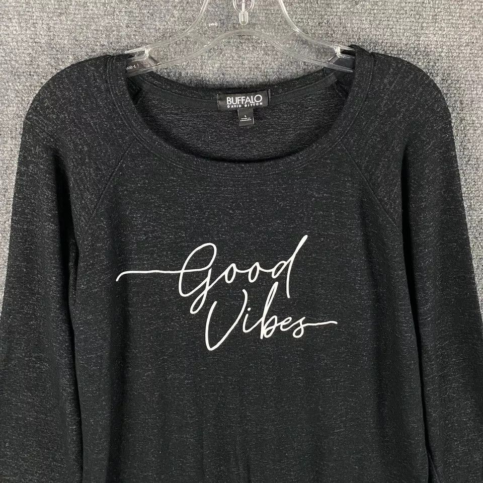 Buffalo David Bitton Buffalo David Bitton Sweater Women's Large Casual Pullover Size L / US 10 / IT 46 - 2 Thumbnail