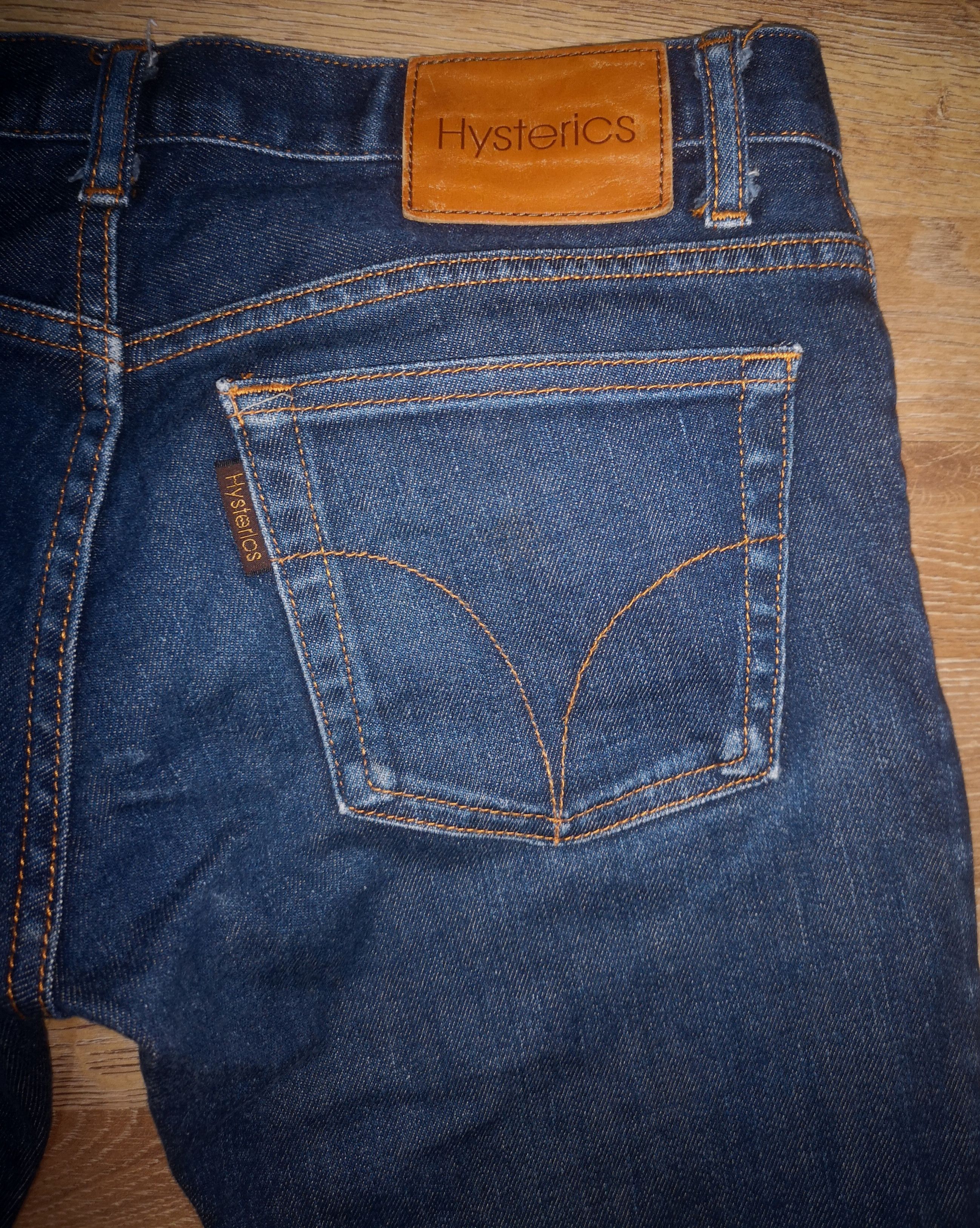 Hysteric Glamour × Japanese Brand OG Vintage Skinny Jeans Hysteric Glamour HG Japan Hysterics Size 31" - 8 Thumbnail