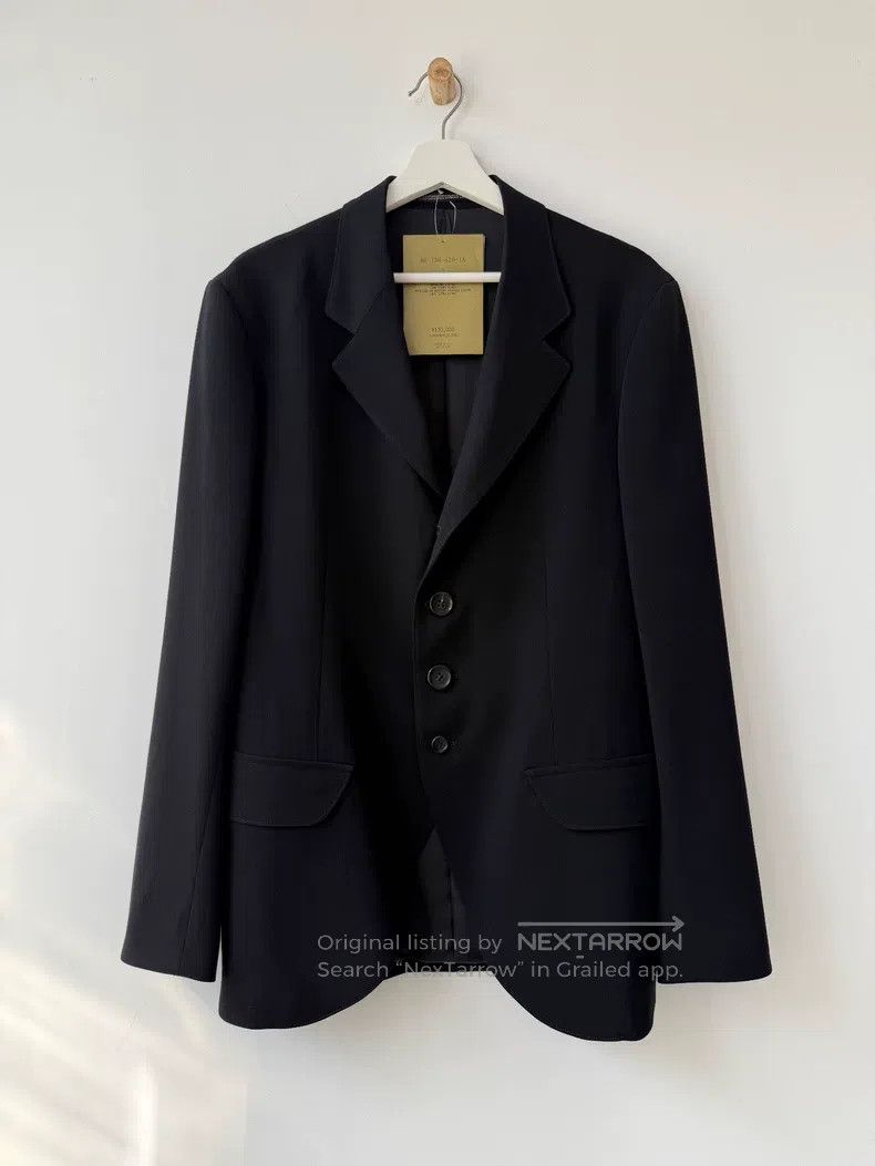 Yohji Yamamoto Yohji Yamamoto 22 AW Mainline Show Wool Suit Jacket Size US M / EU 48-50 / 2 - 2 Thumbnail