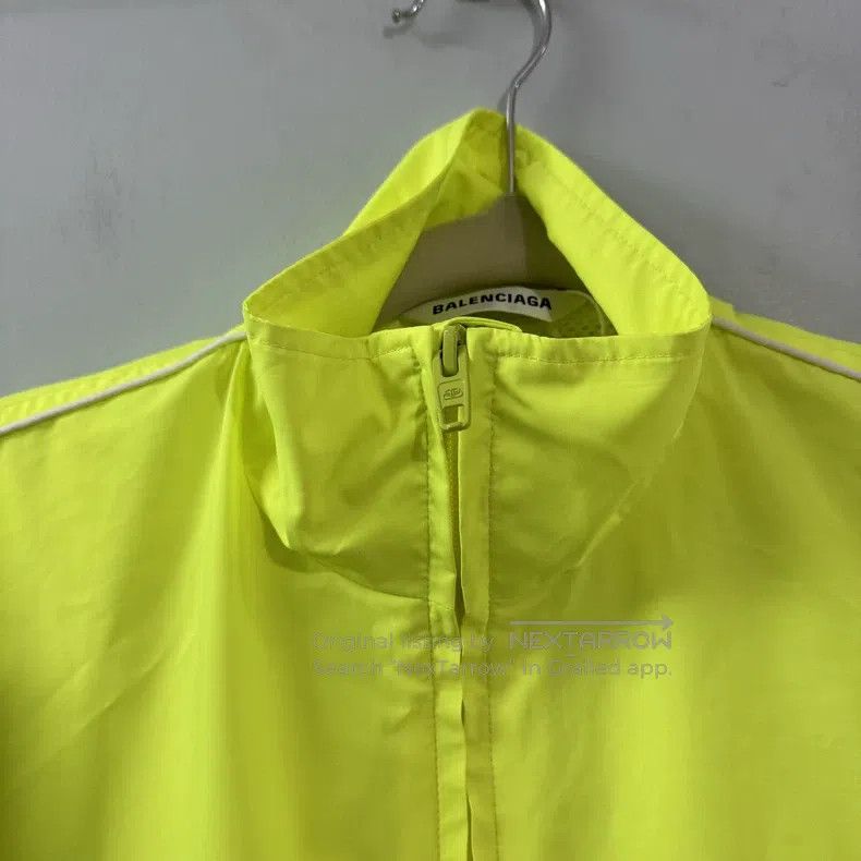 Balenciaga Balenciaga Neon Green Zip-Up Jacket Size XS / US 0-2 / IT 36-38 - 9 Thumbnail