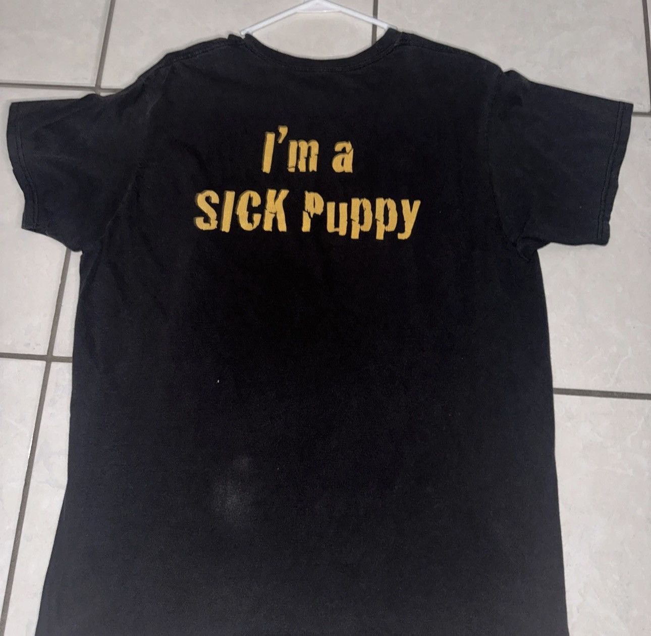 Other Sick Puppies Black Concert Tshirt 2009-10 Skull Size Large Size US L / EU 52-54 / 3 - 3 Thumbnail