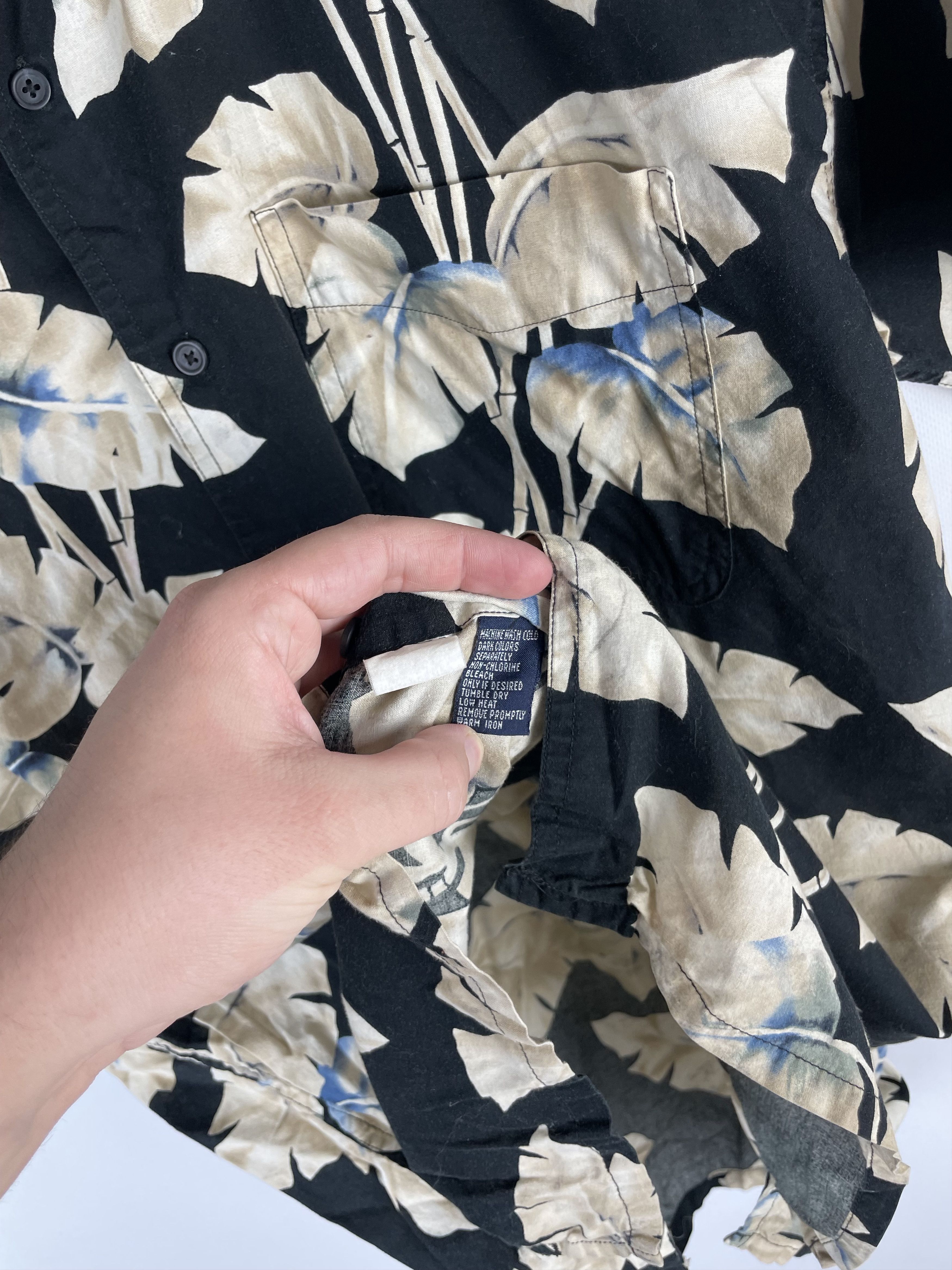Vintage Vintage 90's chaps Ralph Lauren rayon hawaiian shirt Size US M / EU 48-50 / 2 - 10 Thumbnail
