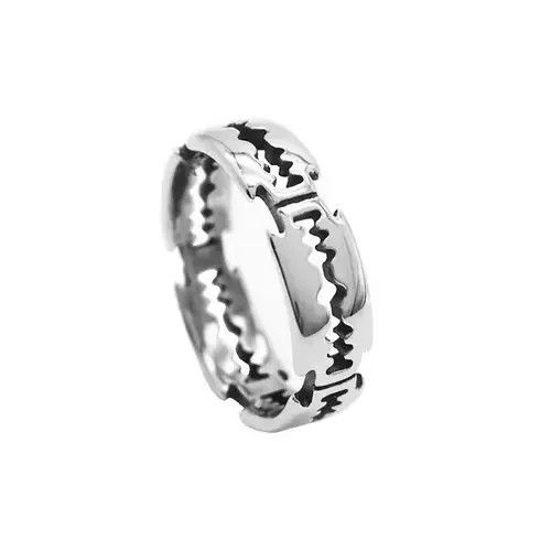Jewelry Blade ring hip hop ring Size ONE SIZE - 4 Thumbnail