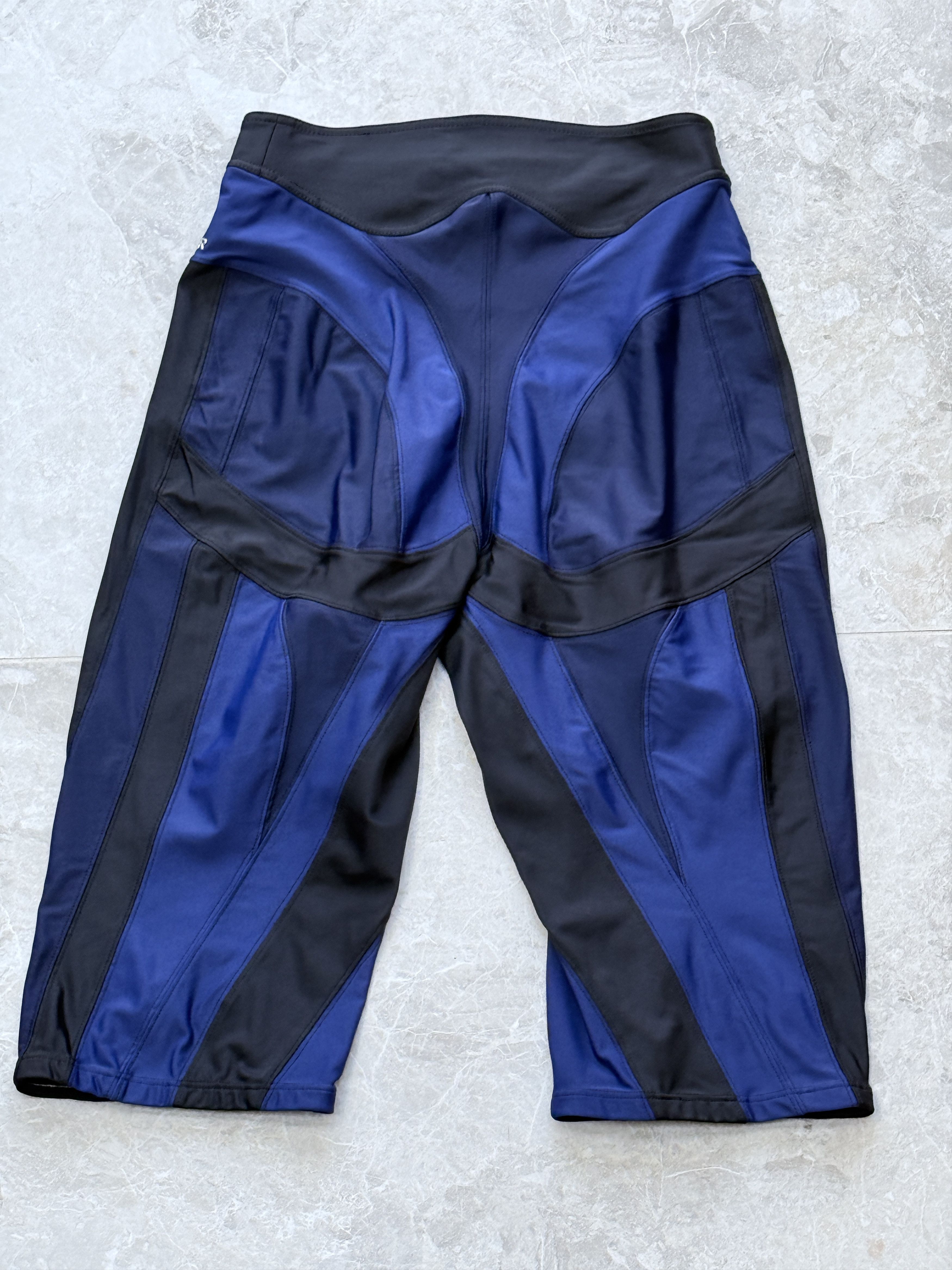 Mugler Spiral paneled biker shorts Size 27" / US 4 / IT 40 - 6 Thumbnail
