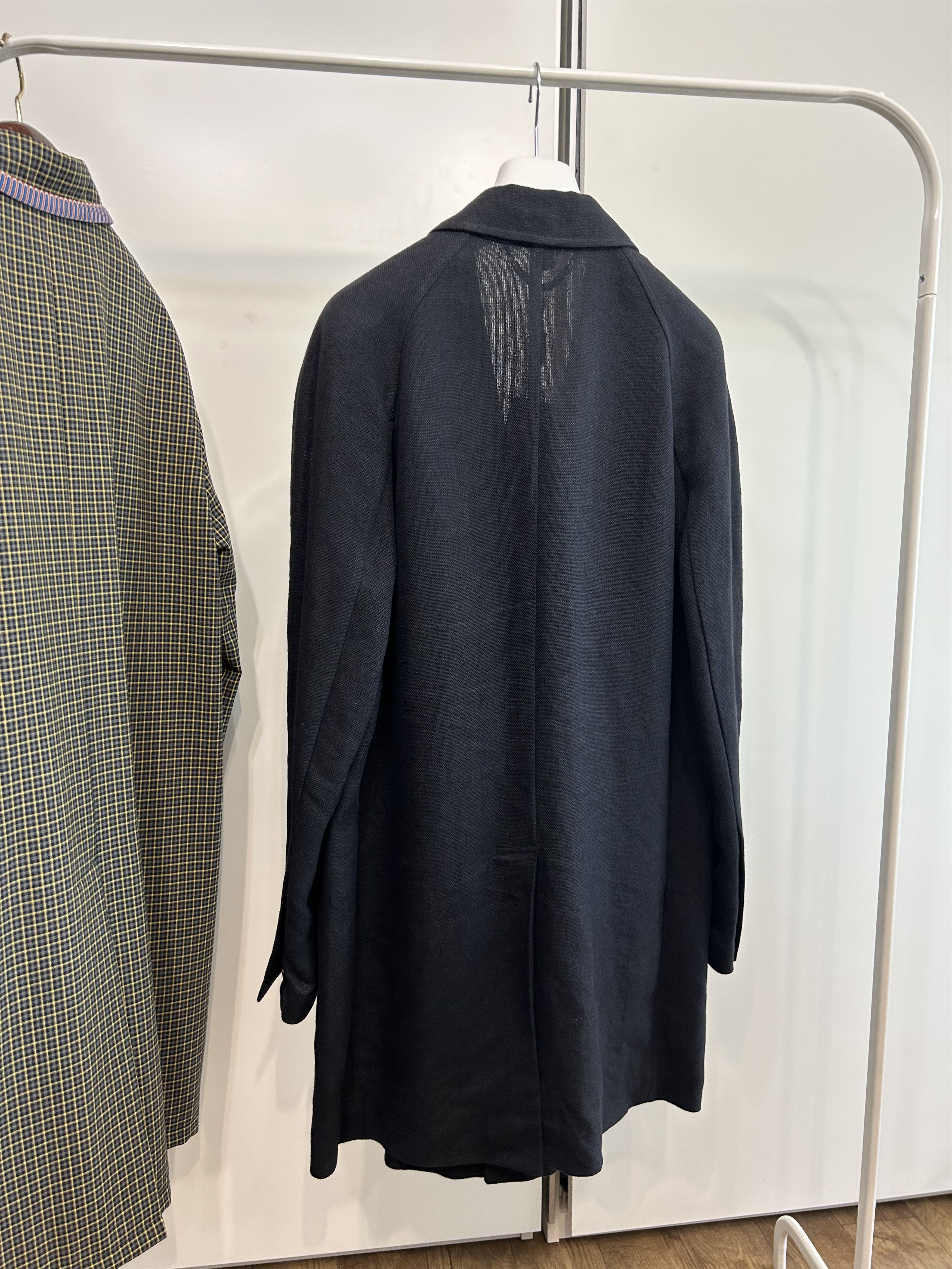 Burberry Prorsum BURBERRY PRORSUM Single-Breasted Raglan Coat Size US L / EU 52-54 / 3 - 8 Thumbnail