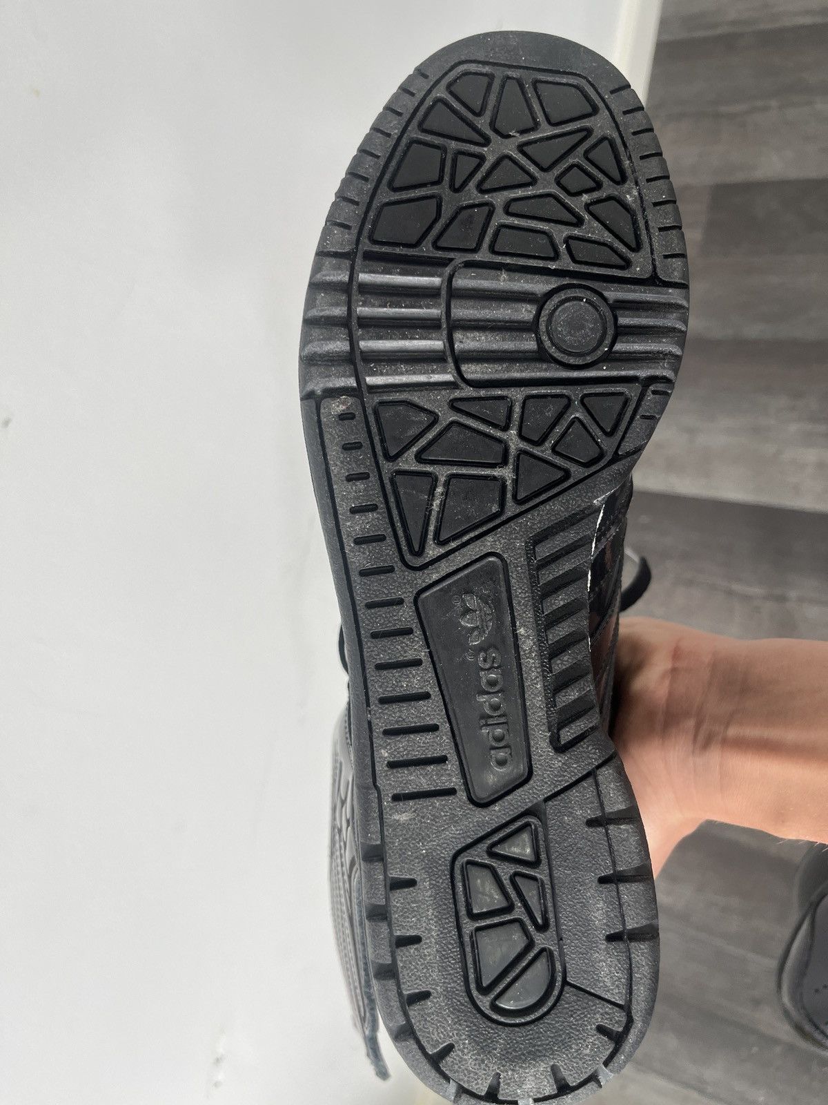 Adidas × Jeremy Scott Adidas JS Wings 2.0 Black patent Size US 9 / EU 42 - 13 Thumbnail