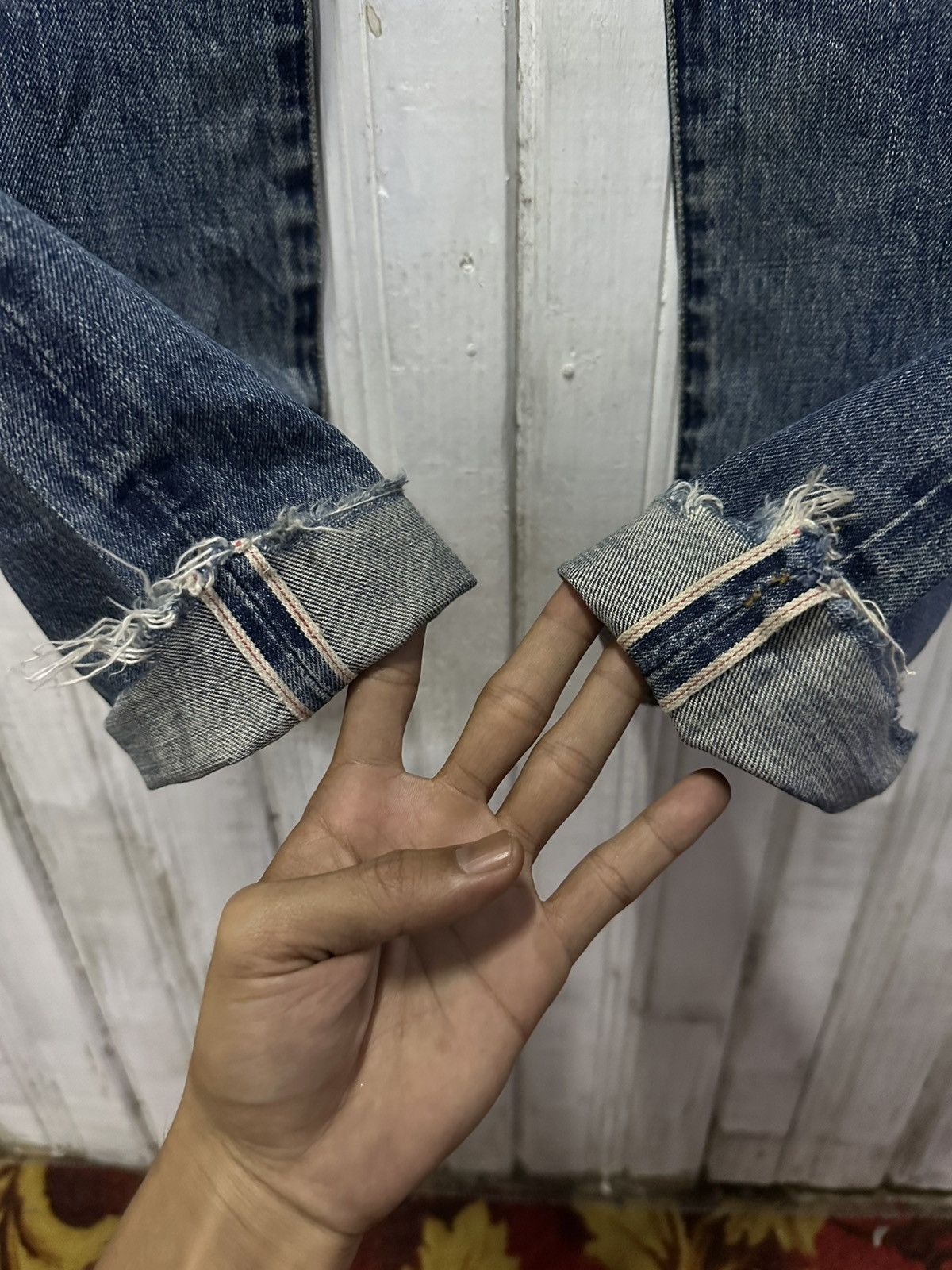 Levi's W30 L31 🔥90’s Vintage LEVI’S 503B Jeans Selvedge Distressed Size US 30 / EU 46 - 9 Thumbnail