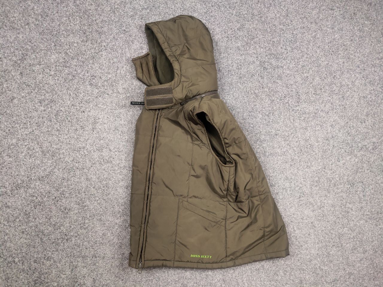 Miss Sixty Vintage Miss Sixty Y2K vest Zip up pocket hooded jacket Size L / US 10 / IT 46 - 10 Thumbnail