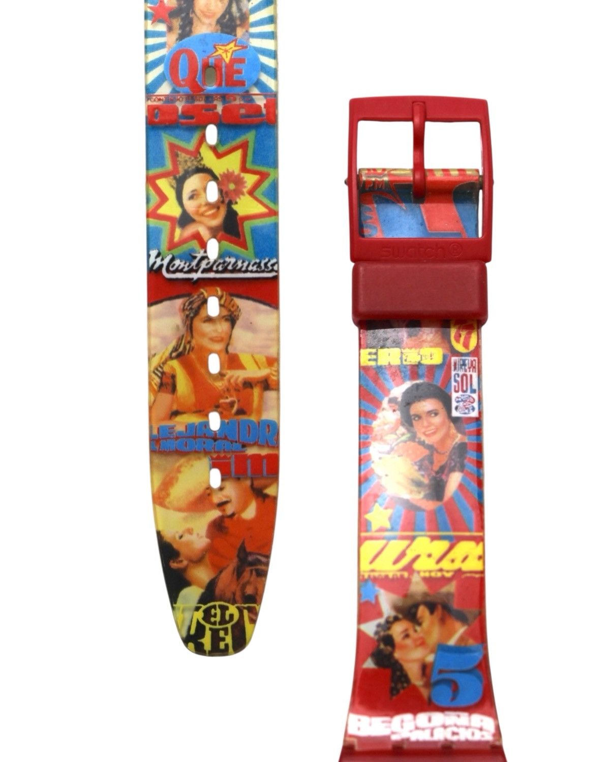 Hysteric Glamour 1998 SWATCH GENT LATINAS GR137 POP ART RED WATCH Size ONE SIZE - 5 Thumbnail