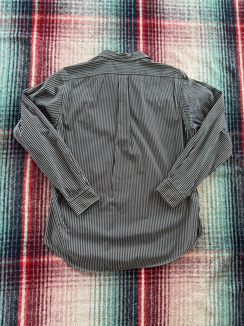 Ralph Lauren Ralph Lauren Black/White Stripe Classic Fit Button Down Shir Size US L / EU 52-54 / 3 - 3 Thumbnail