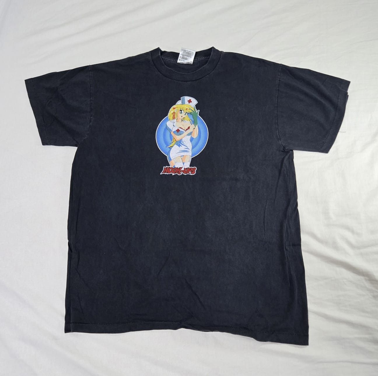 Other Hookups Nurse Girl Tshirt Reprint Size US L / EU 52-54 / 3 - 1 Thumbnail