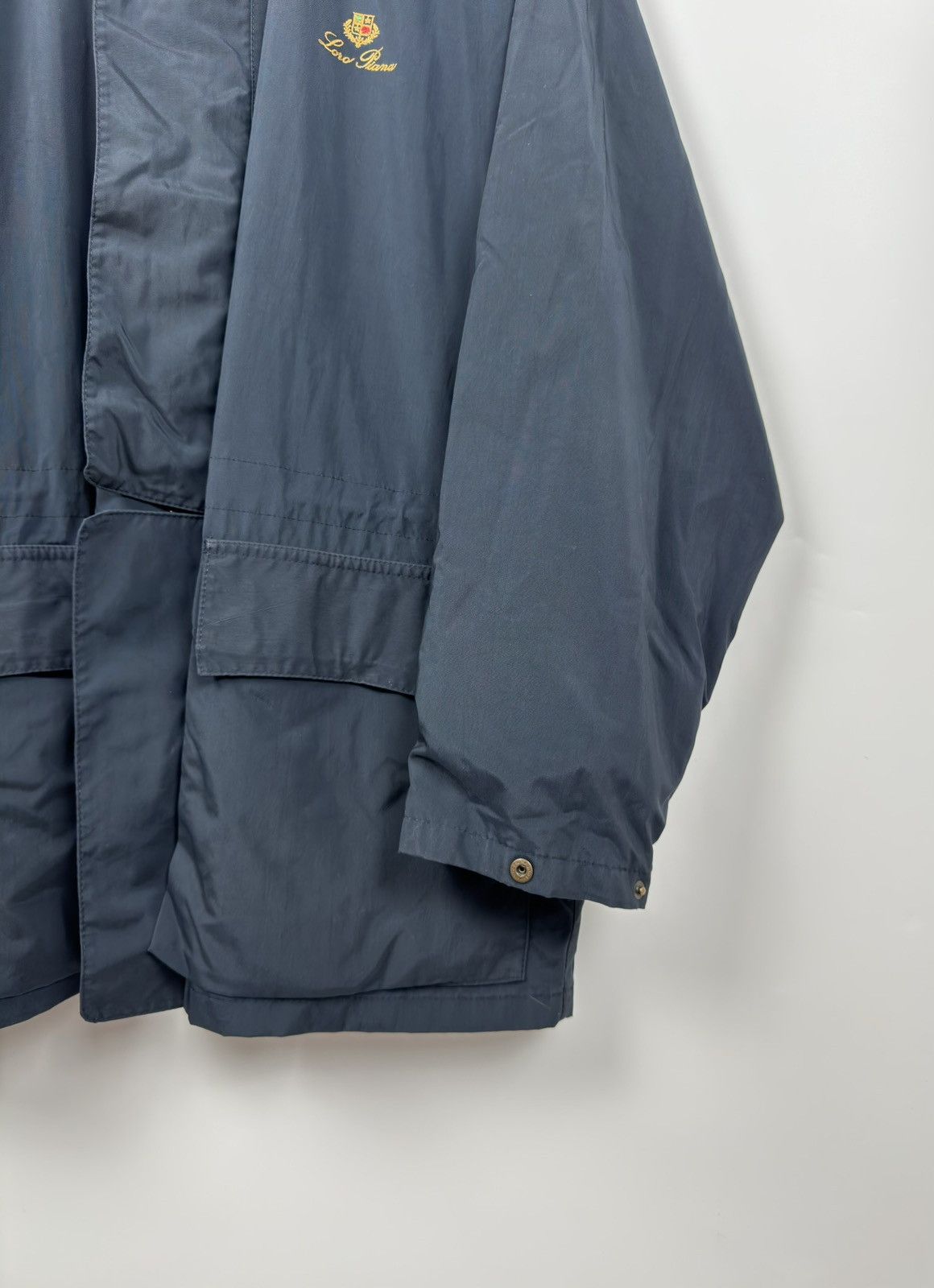 Loro Piana Loro Piana Vintage Navy Horsey Jacket Size US XL / EU 56 / 4 - 6 Thumbnail