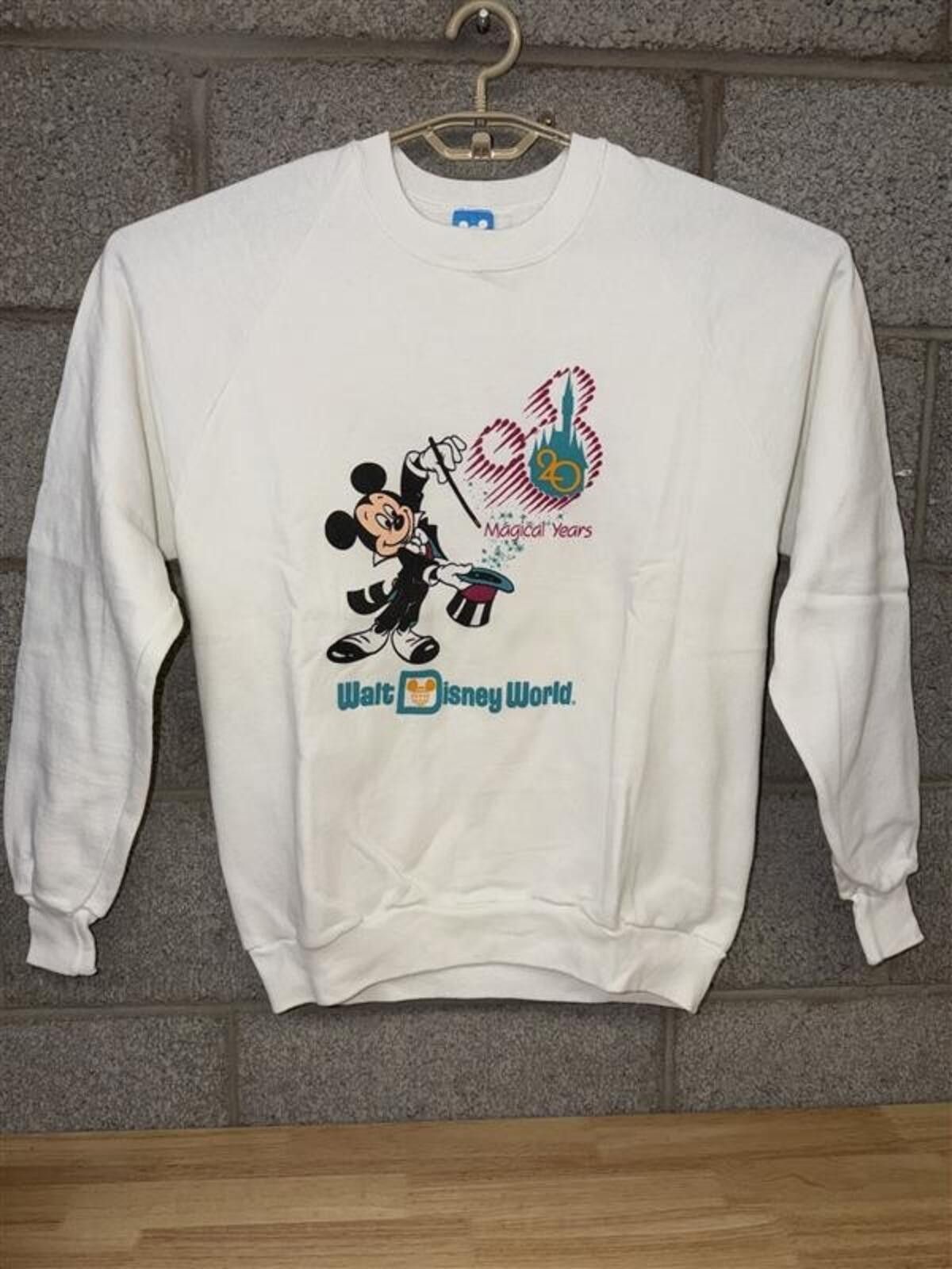 Disney Vintage 1996 Walt Disney World 25 Anniversary Sweatshirt XL Size ONE SIZE - 1 Thumbnail
