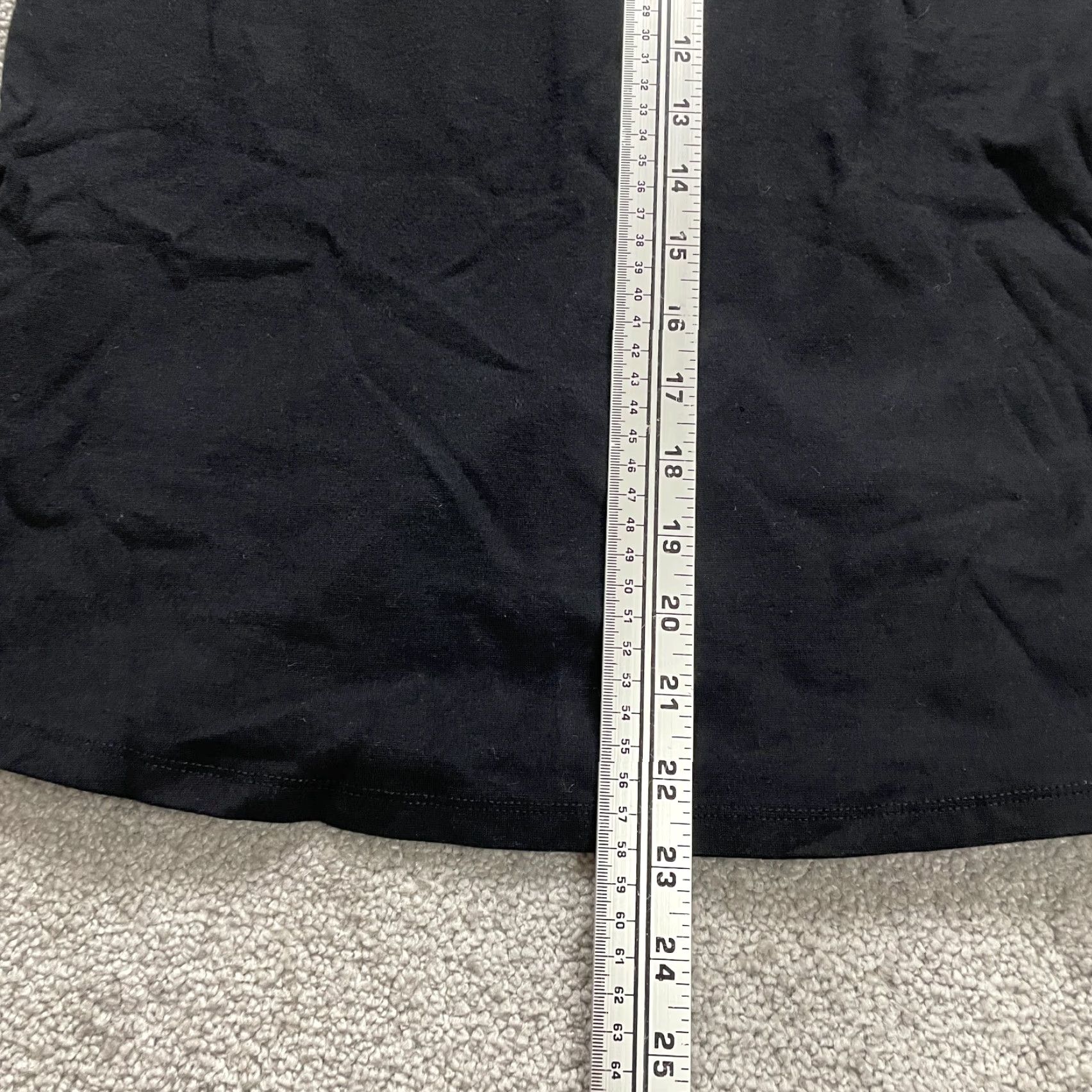 Forever 21 VINTAGE Forever 21 Women's Pencil Skirt Knee Length Stretch Business Casual Fall Spring Summer Winter Black M Size 32" / US 10 / IT 46 - 7 Thumbnail