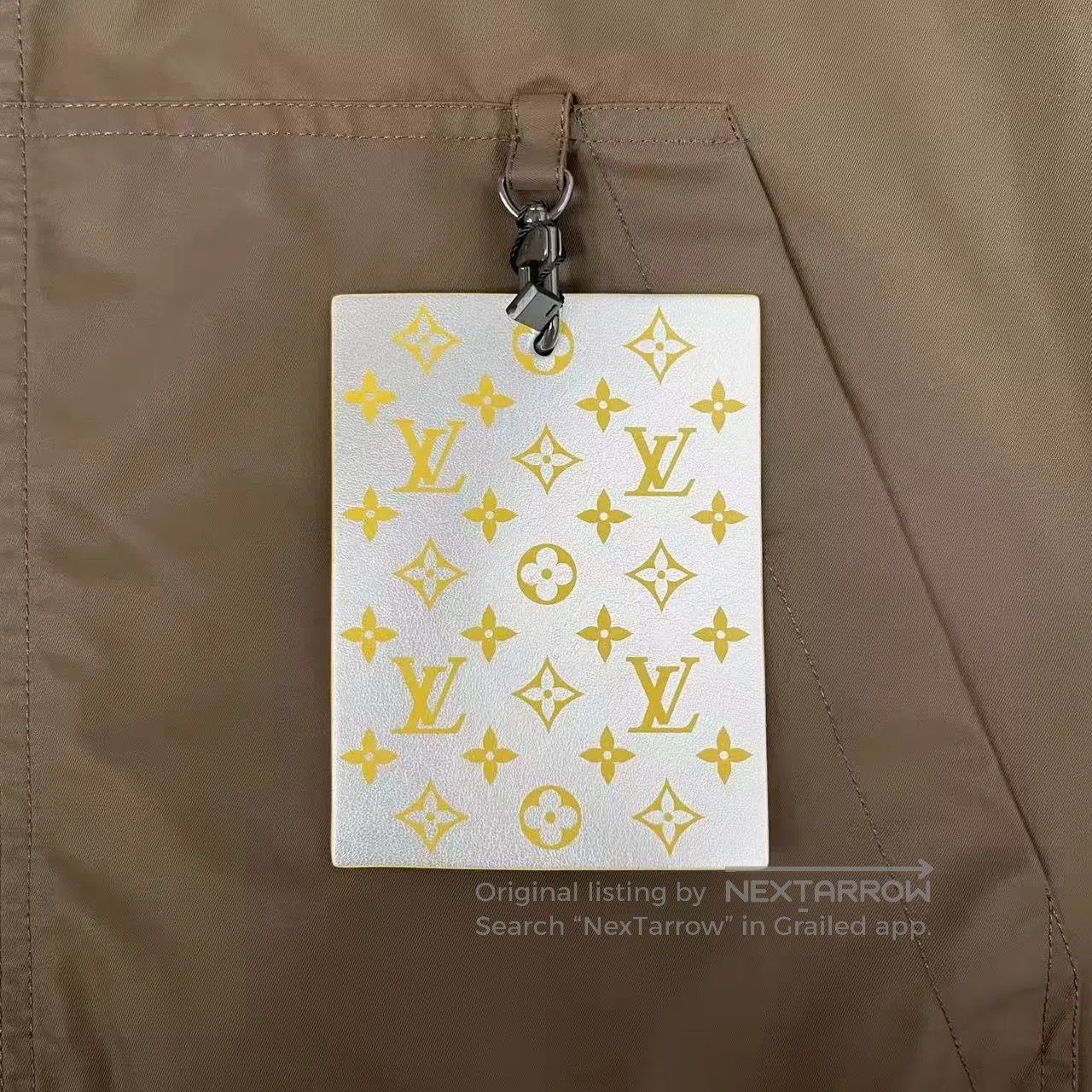 Louis Vuitton Louis Vuitton Pin-through jacket with dark pattern, vintag Size US L / EU 52-54 / 3 - 8 Thumbnail