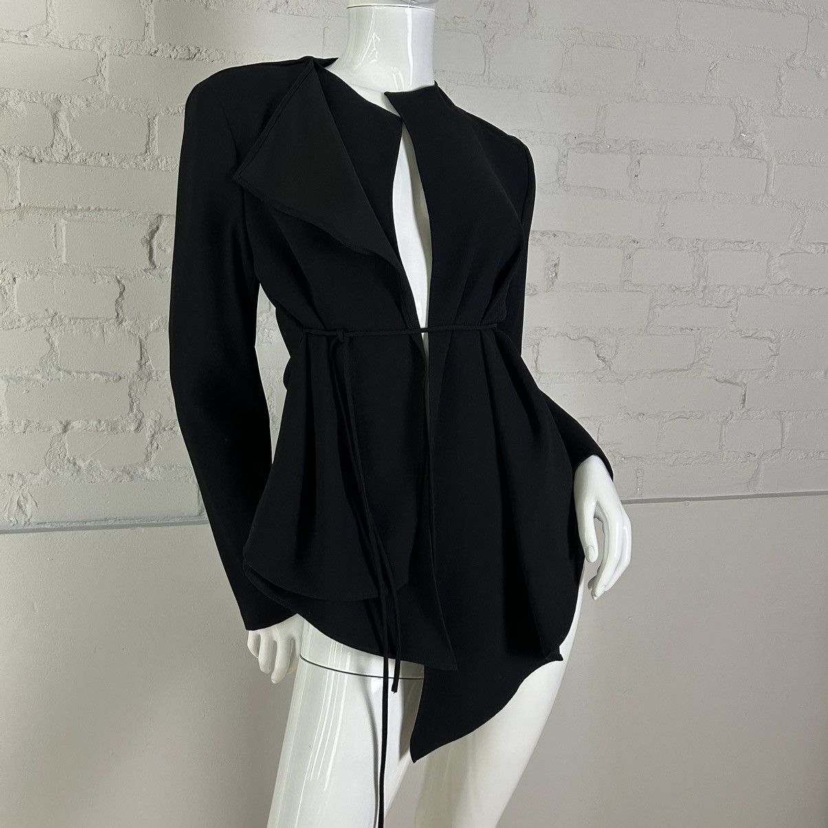 Vintage Vintage asymmetric jacket Size S / US 4 / IT 40 - 2 Thumbnail