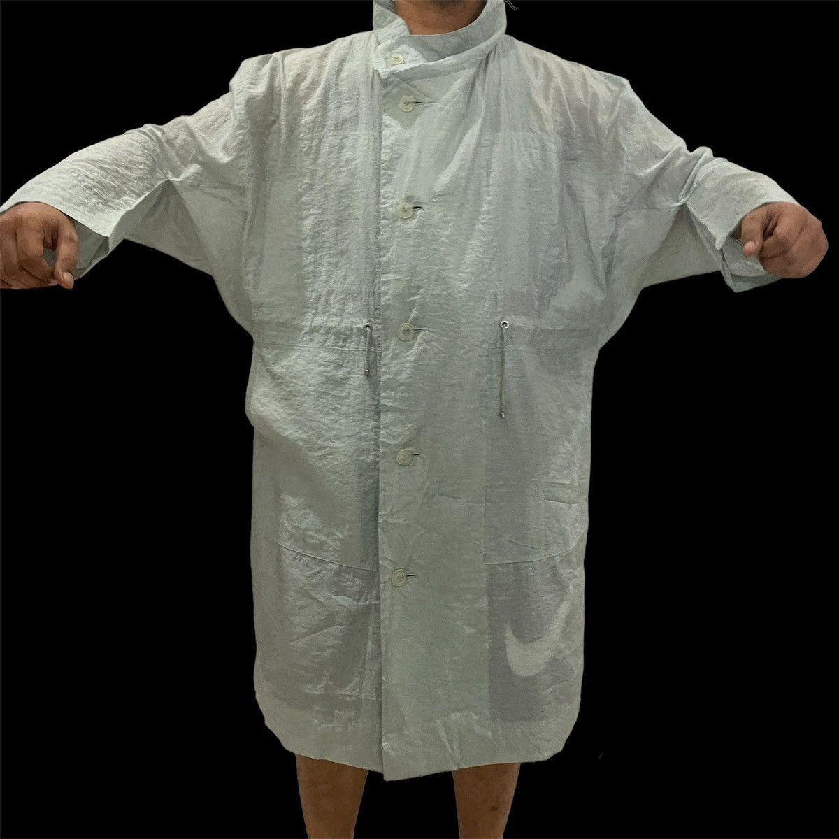 Issey Miyake Vintage Windcoat Issey Miyake Avant Garde Jacket Size US XL / EU 56 / 4 - 1 Thumbnail
