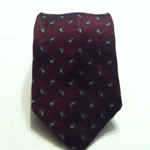 Jos. A. Bank JOS.A.BANK MEN'S DARK PURPLE ALL SILK TIE WIDTH: 3 3/4" Size ONE SIZE - 1 Thumbnail