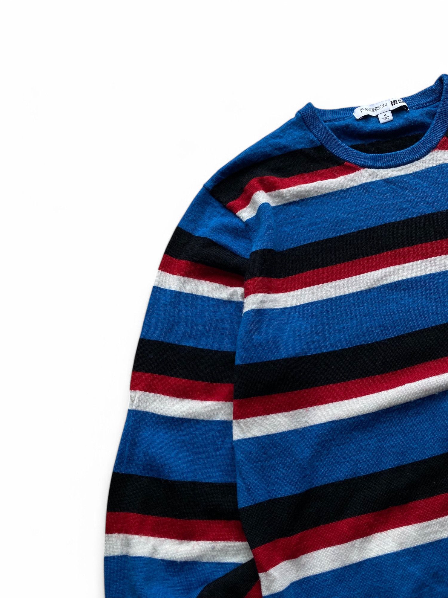 JW Anderson × Uniqlo J.W. Anderson Uniqlo Wool Striped Sweater Size US M / EU 48-50 / 2 - 4 Thumbnail