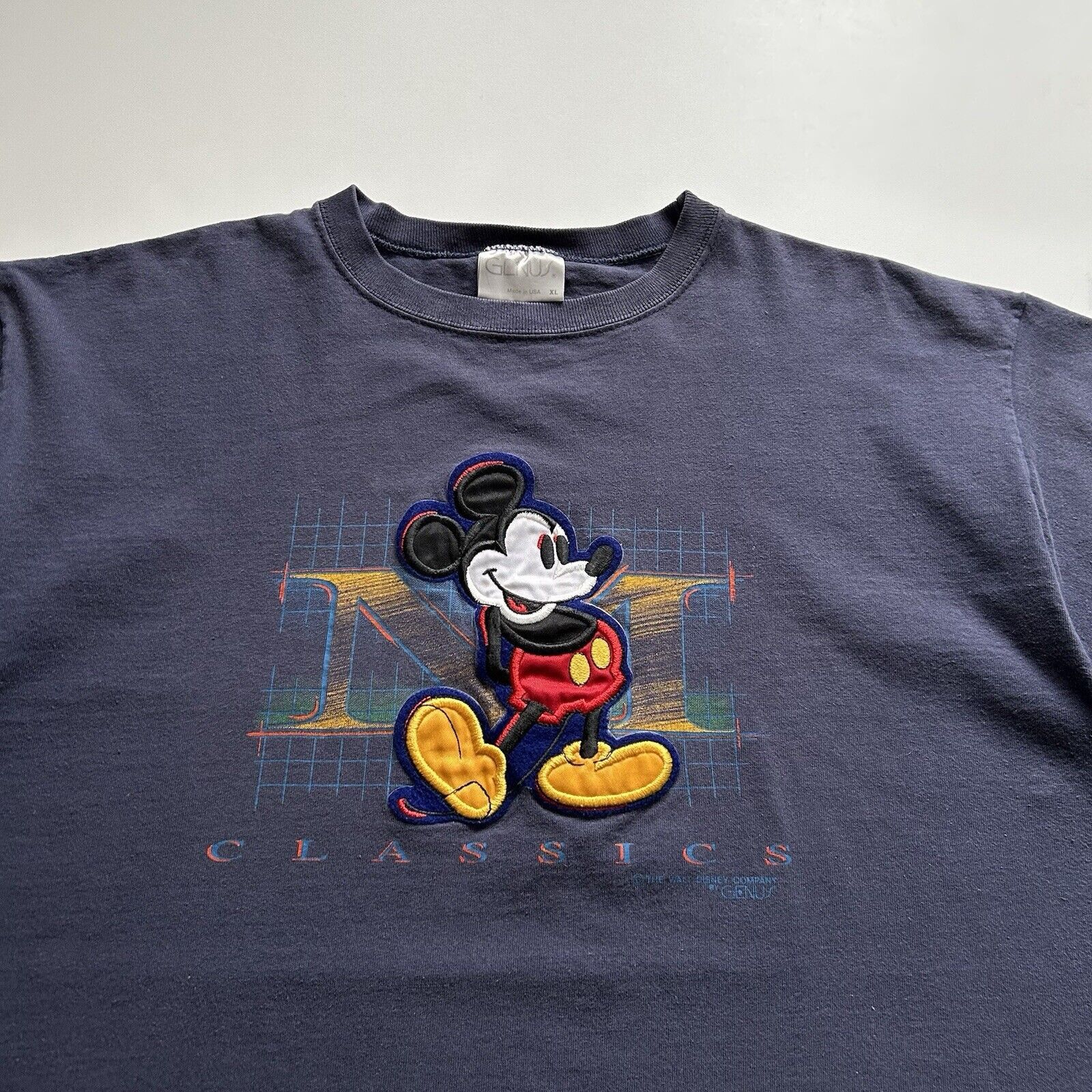 Disney Vintage 90s Mickey Mouse Disney Classics Graphic T Shirt XL Size US XL / EU 56 / 4 - 2 Thumbnail