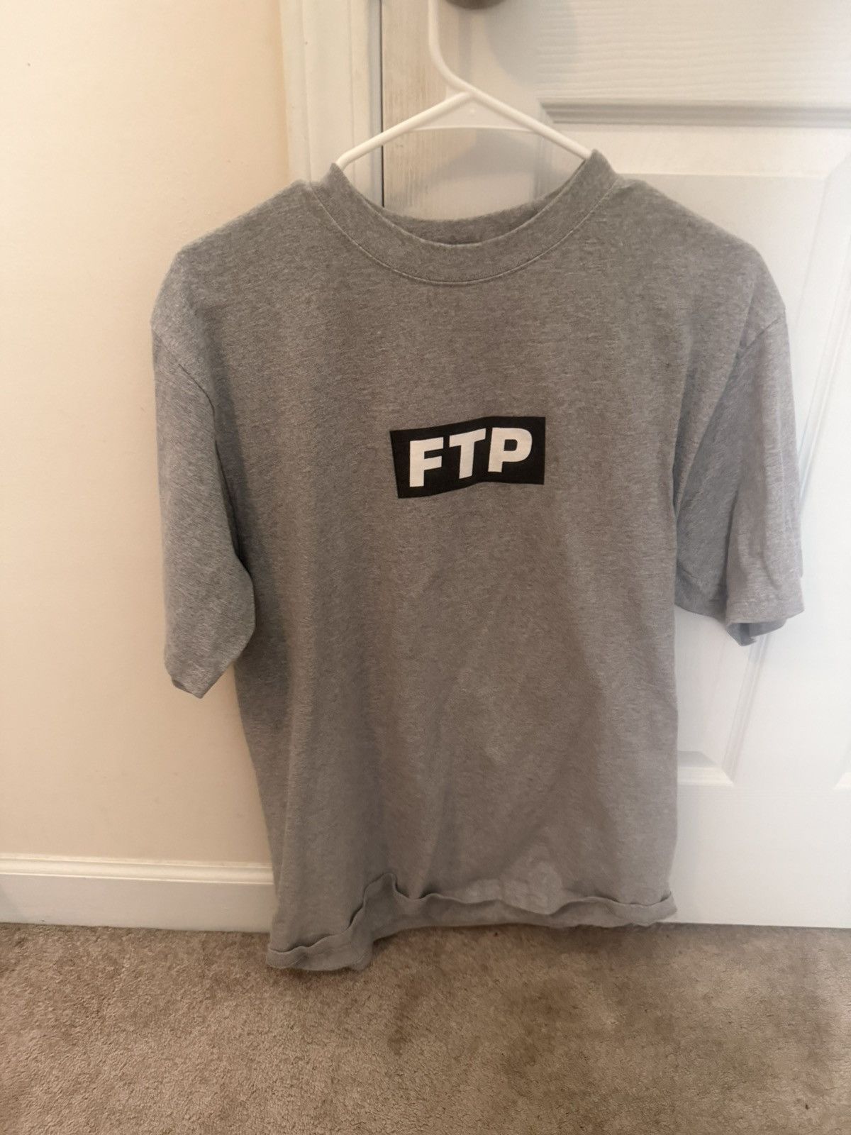 Fuck The Population Grey FTP Box Logo T-Shirt Size US L / EU 52-54 / 3 - 1 Thumbnail