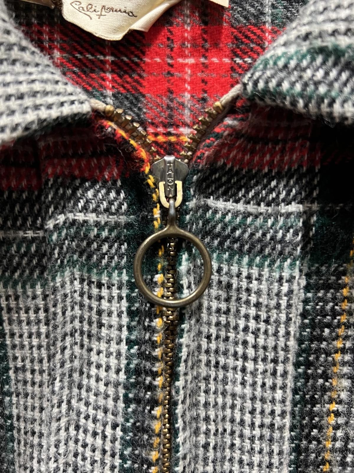 Other 40/50s Mr.California Zip up Wool Flannel Size US L / EU 52-54 / 3 - 3 Thumbnail