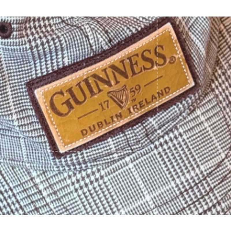 Other Guinness Baseball Cap Trucker Hat Tartan Plaid Patch Brown Size ONE SIZE - 2 Thumbnail