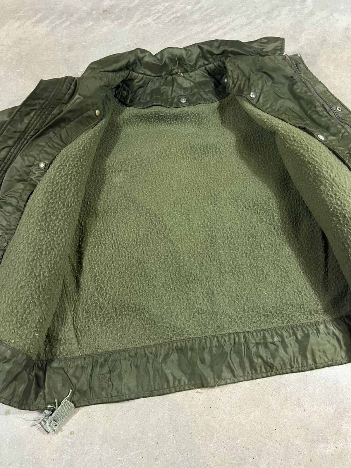 Vintage Vintage 60s USN A-1 Deck Jacket Faded Green Size US L / EU 52-54 / 3 - 3 Thumbnail