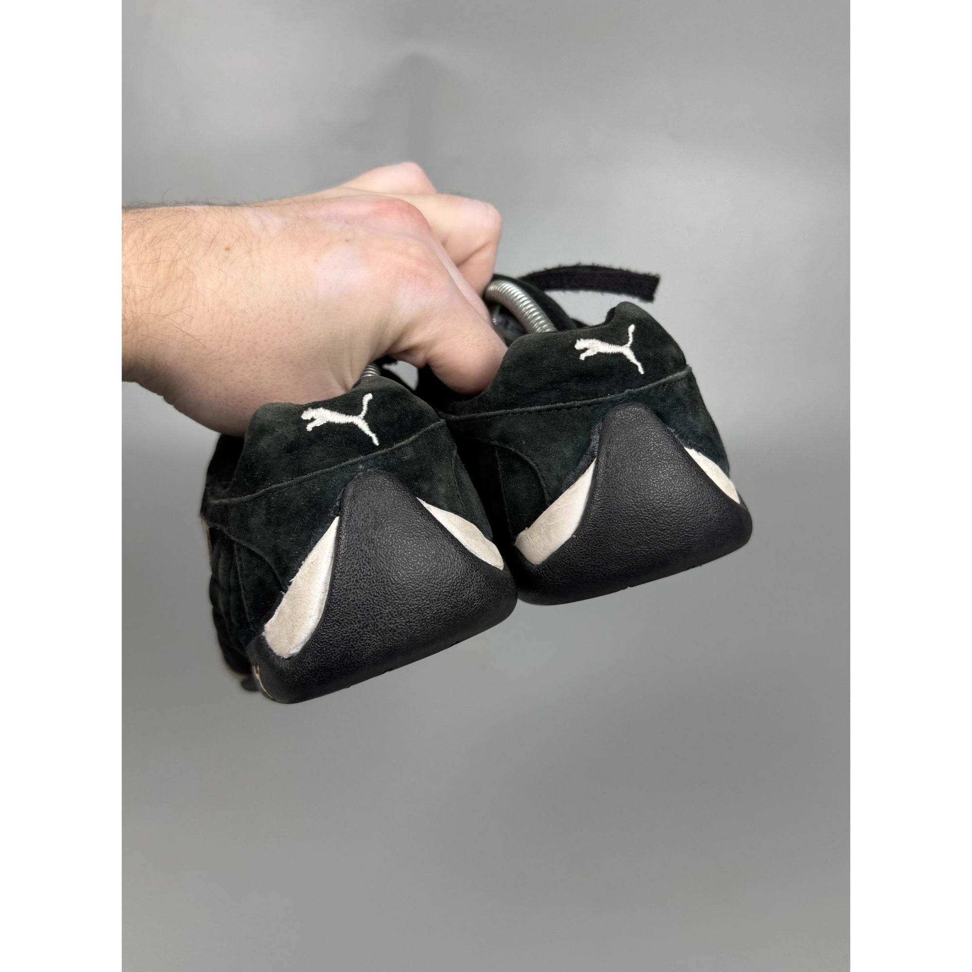 Puma Puma Speed Cat Vintage Black Suede Sneakers (Y1168) Size US 7.5 / EU 40-41 - 7 Thumbnail