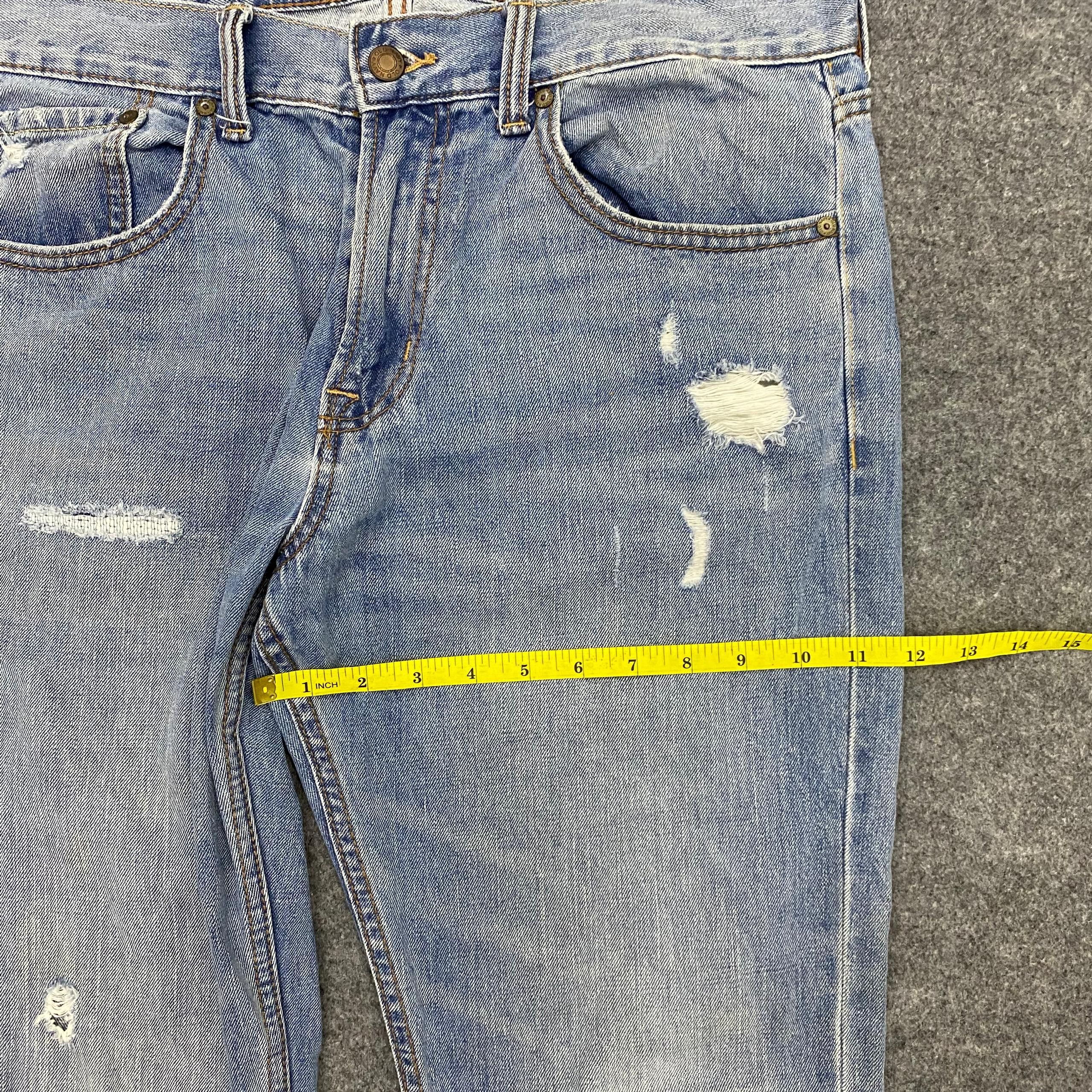 If Six Was Nine 💥Best Offer💥Old Navy Japanese Brand Patchwork Denim Size US 34 / EU 50 - 5 Thumbnail