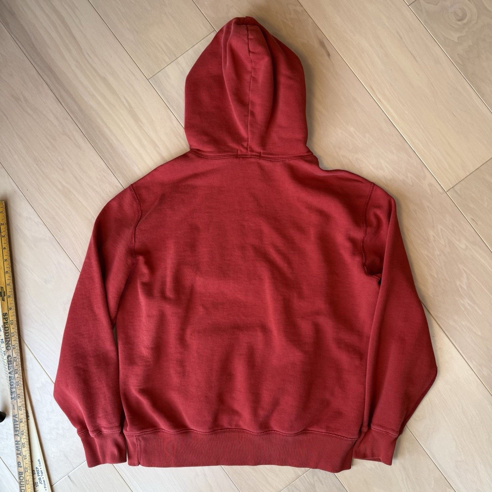 Polo Ralph Lauren Polo Ralph Lauren Hoodie Large Red Heavy Fleece Pullover Size US L / EU 52-54 / 3 - 9 Thumbnail