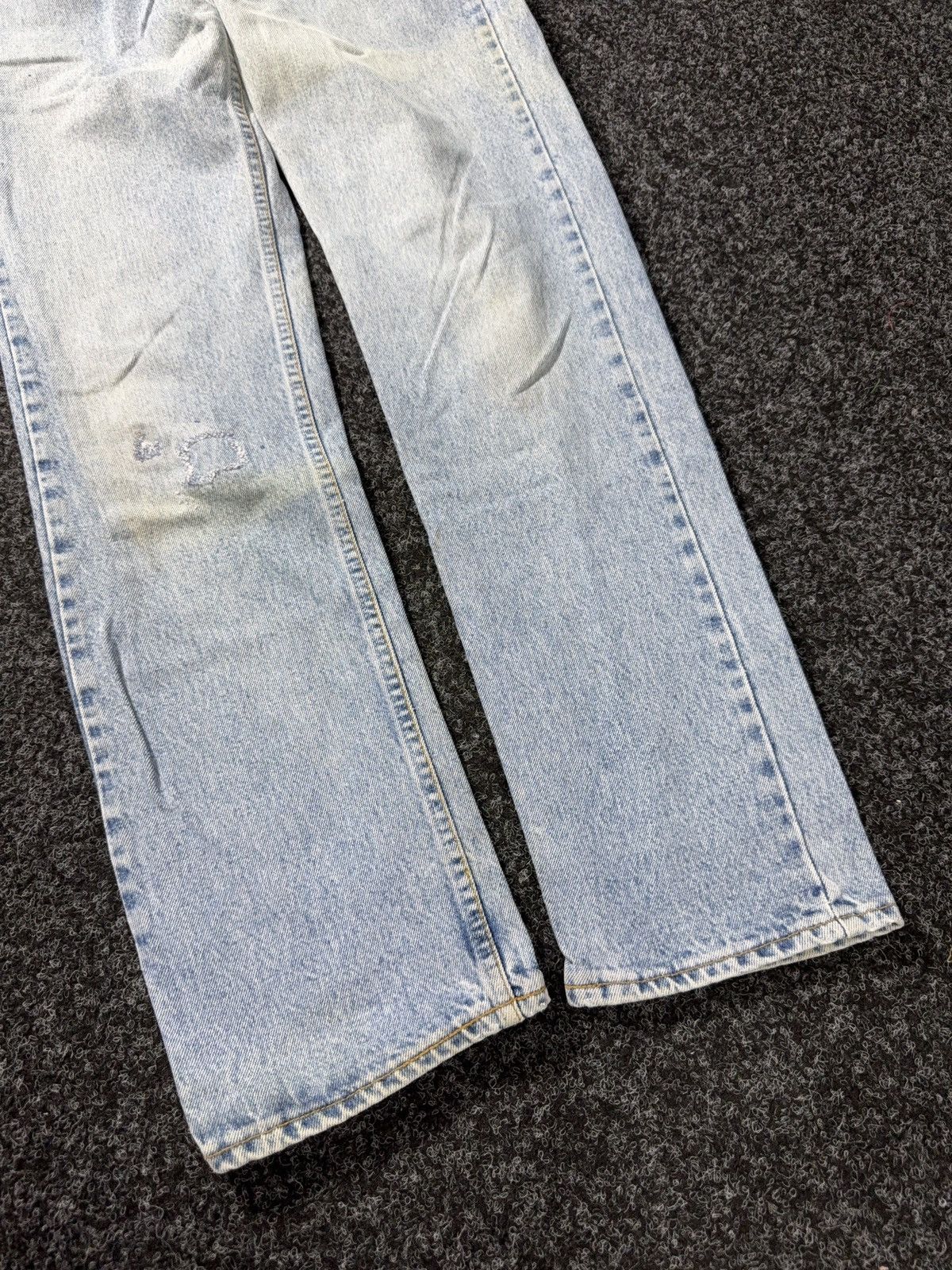 Levi's Vintage Clothing Vintage Levi’s 615 Distressed Faded Orange Tab Retro Jeans Size US 32 / EU 48 - 3 Thumbnail