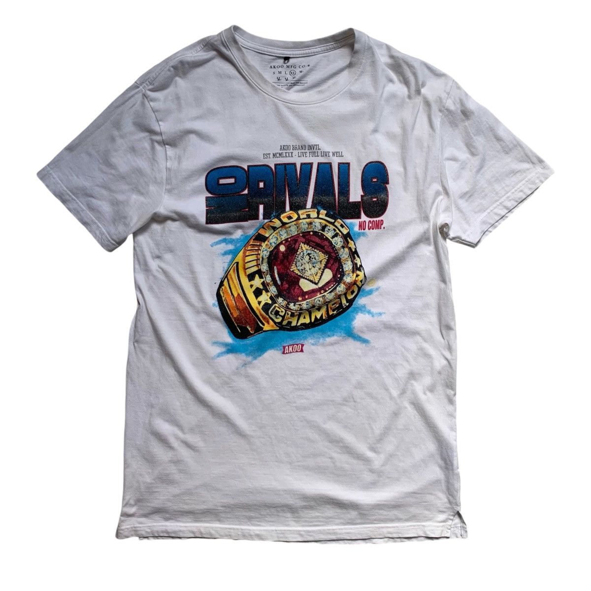 AKOO AKOO Clothing World Champions Ring T-Shirt Size US XL / EU 56 / 4 - 1 Thumbnail