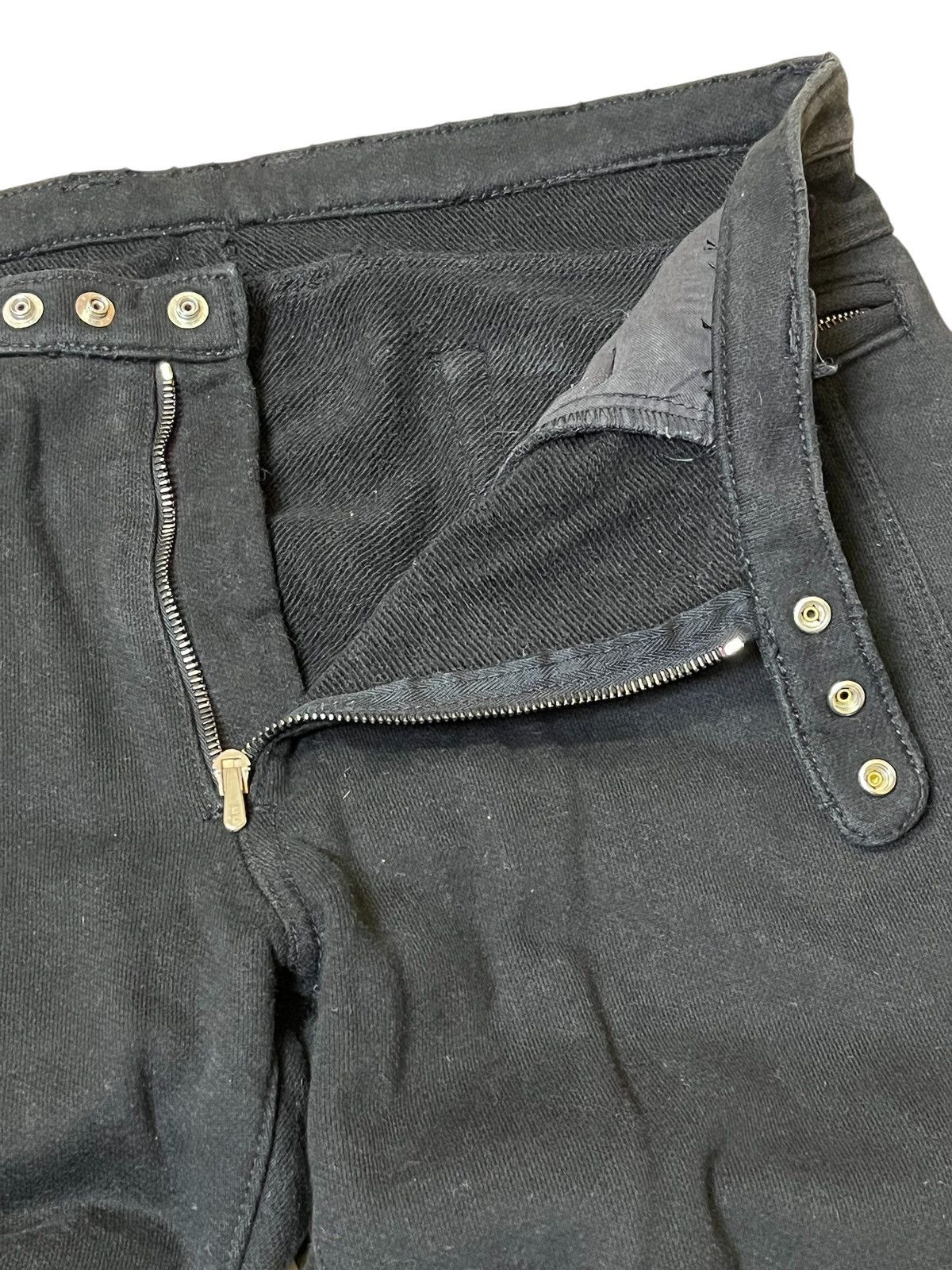 junhashimoto GRAIL🔥WJK-JUNHASHIMOTO RIRI ZIPPER FLARED PANTS Size US 34 / EU 50 - 10 Thumbnail