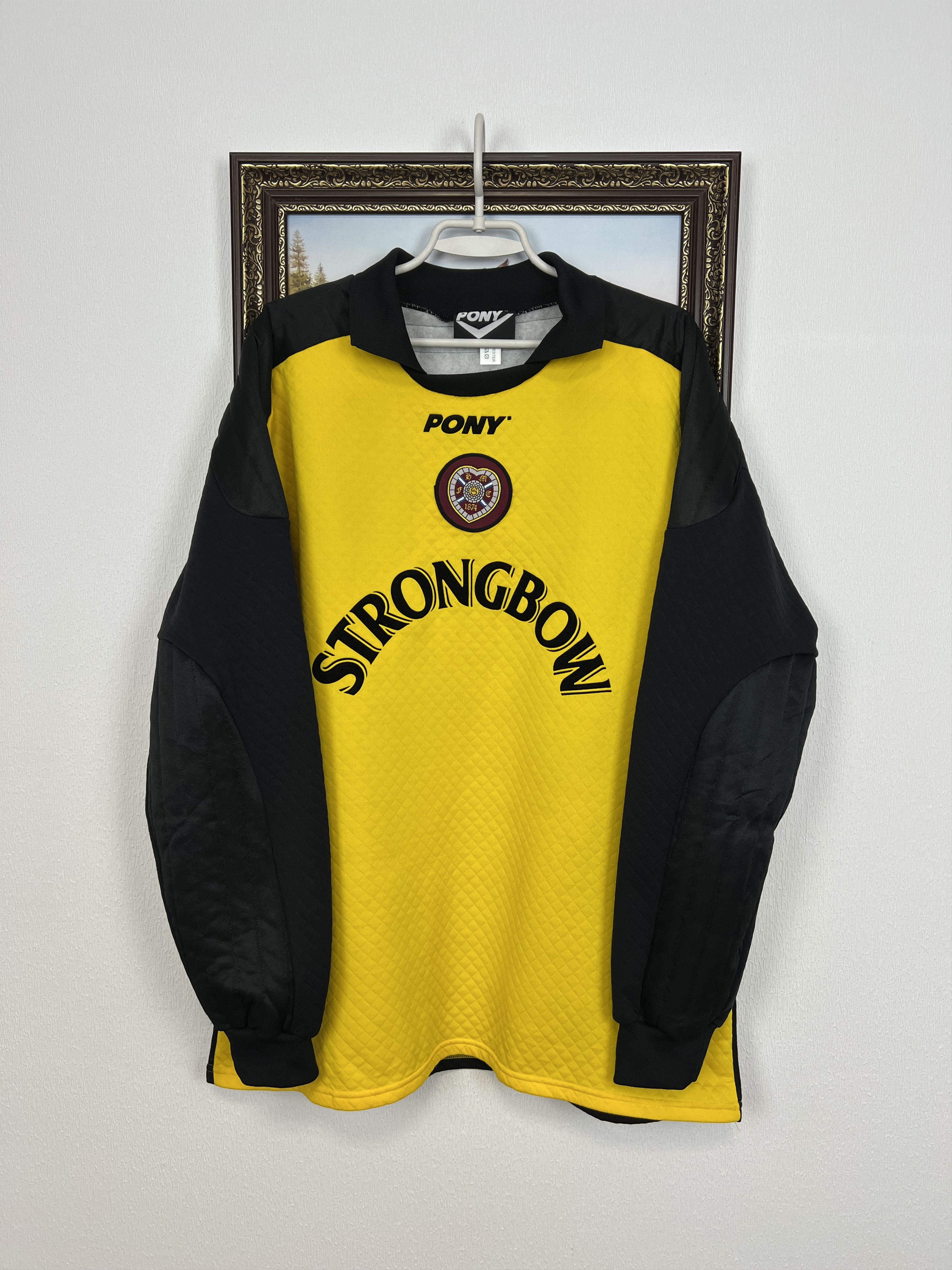 Vintage Heart Of Midlothian Goalkeeper football shirt 1996 Tee Hype Size US L / EU 52-54 / 3 - 1 Thumbnail