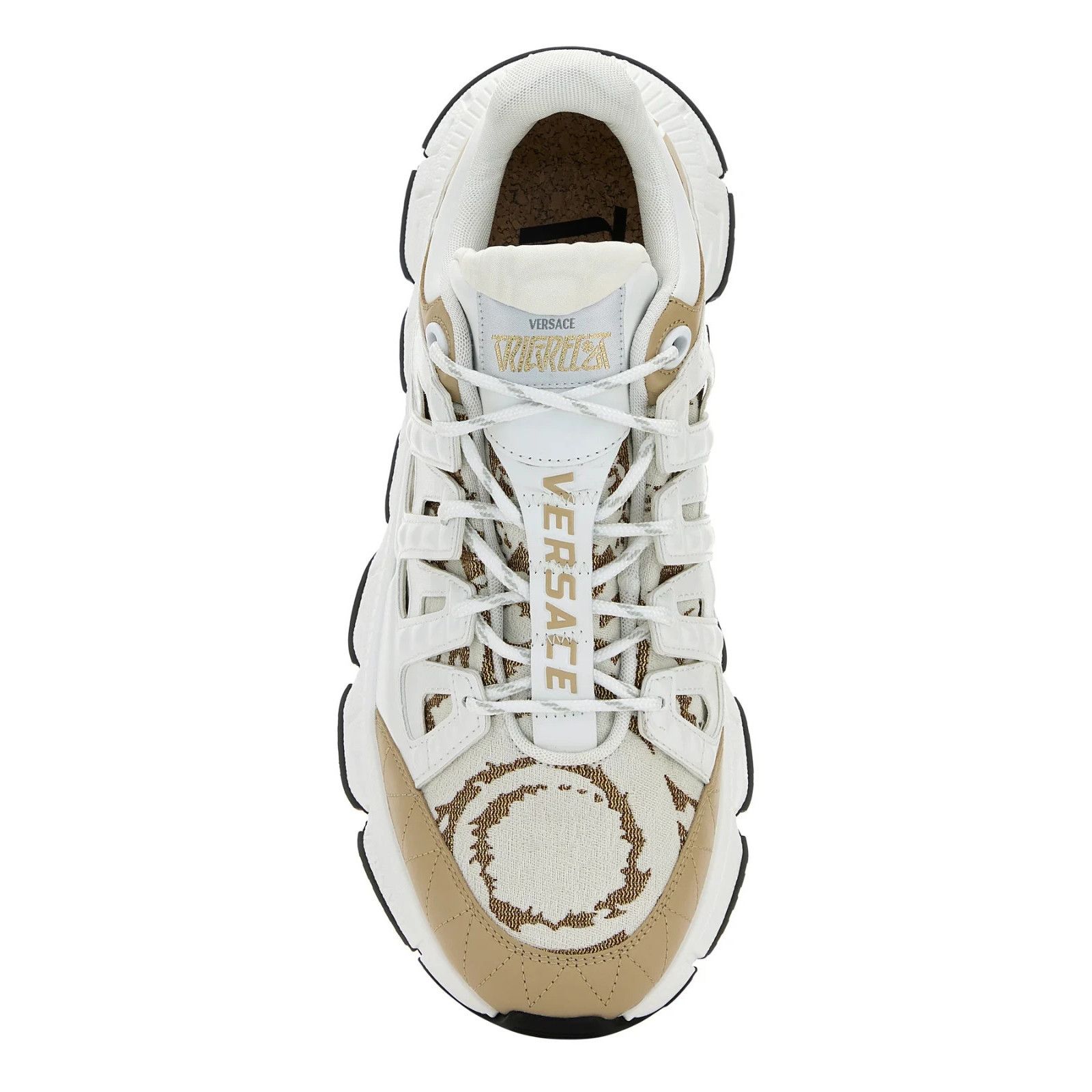 Versace VERSACE Barocco White Trigreca Sneakers New And Authentic (M Size US 11 / EU 44 - 4 Thumbnail