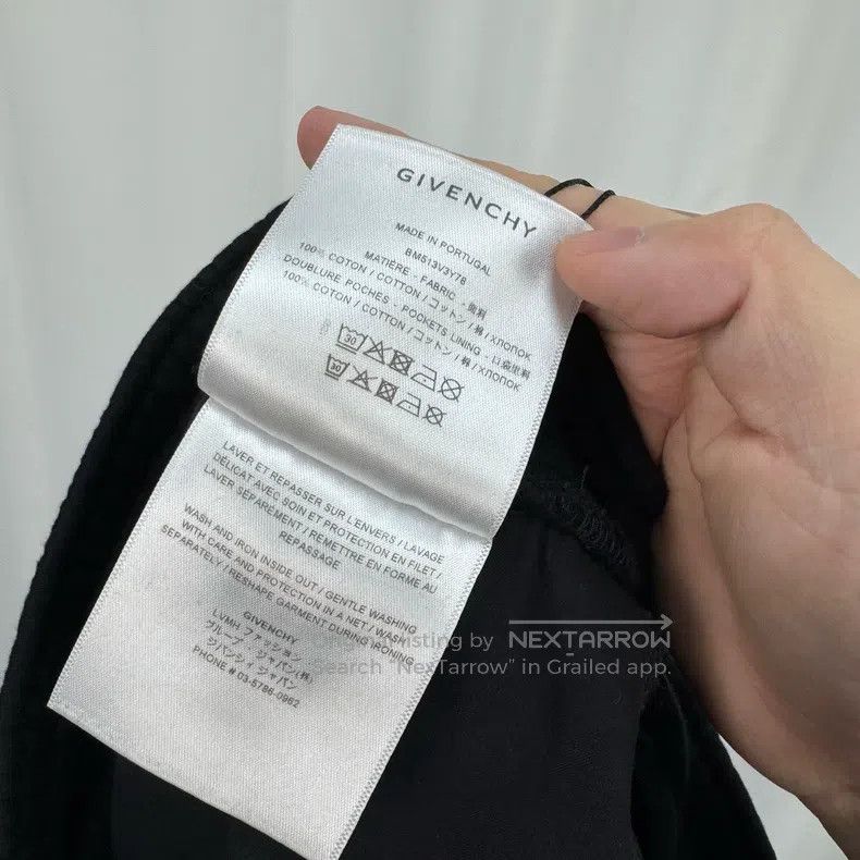Givenchy Givenchy SizeM 23ss New Black Embroidered Letter Shorts Size US 30 / EU 46 - 6 Thumbnail