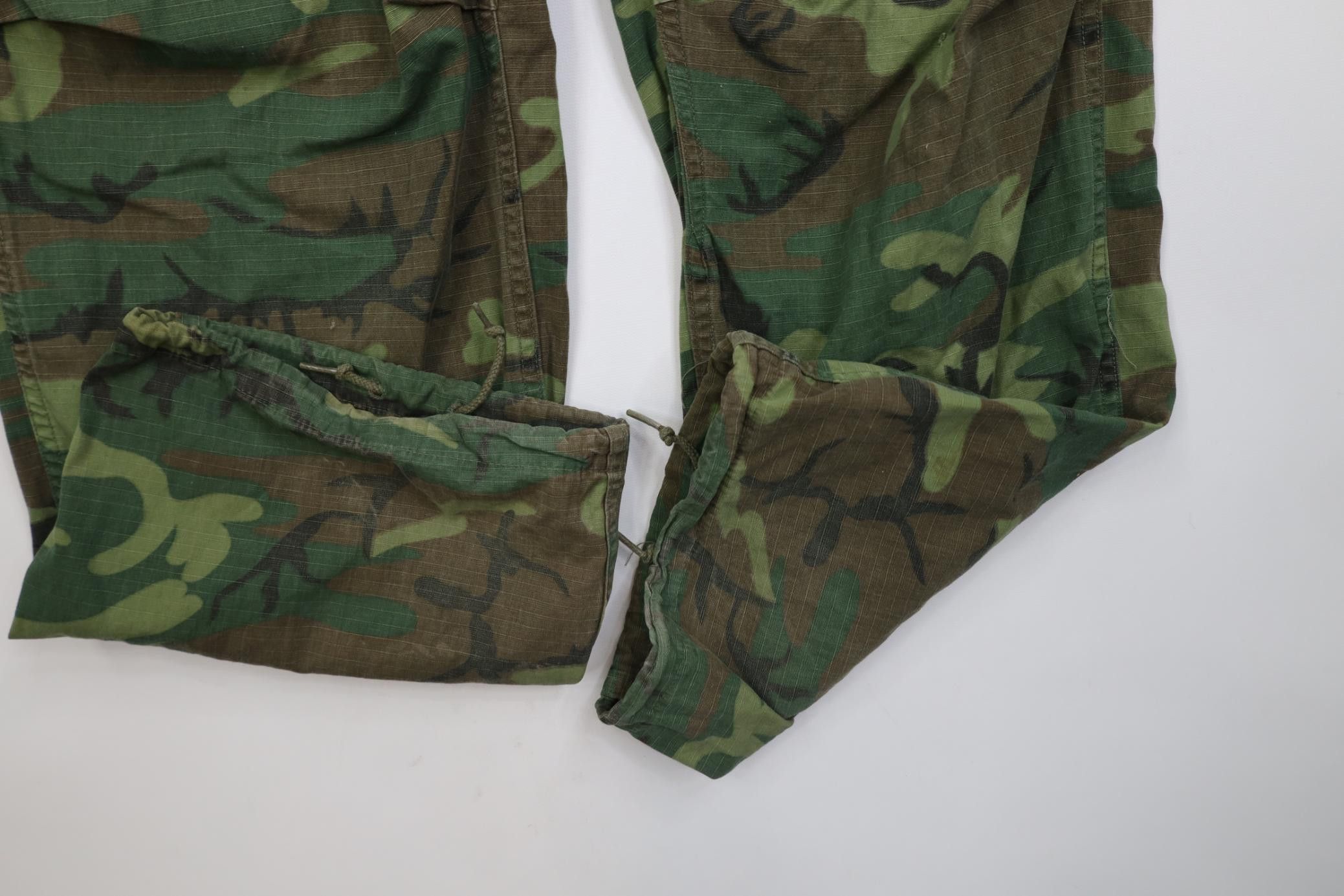 Vintage Vintage 60s Vietnam War Poplin Class 2 Ripstop Cargo Pants Size US 34 / EU 50 - 5 Thumbnail