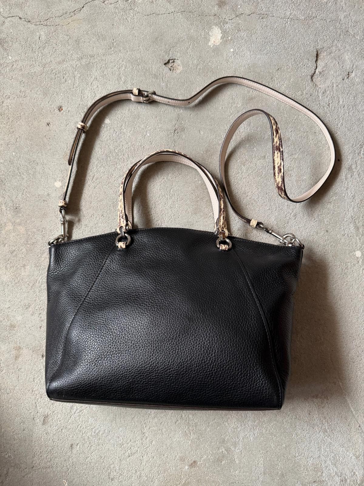 Coach Coach 2Way Leather Praire Shoulder Bag Black Size ONE SIZE - 9 Thumbnail
