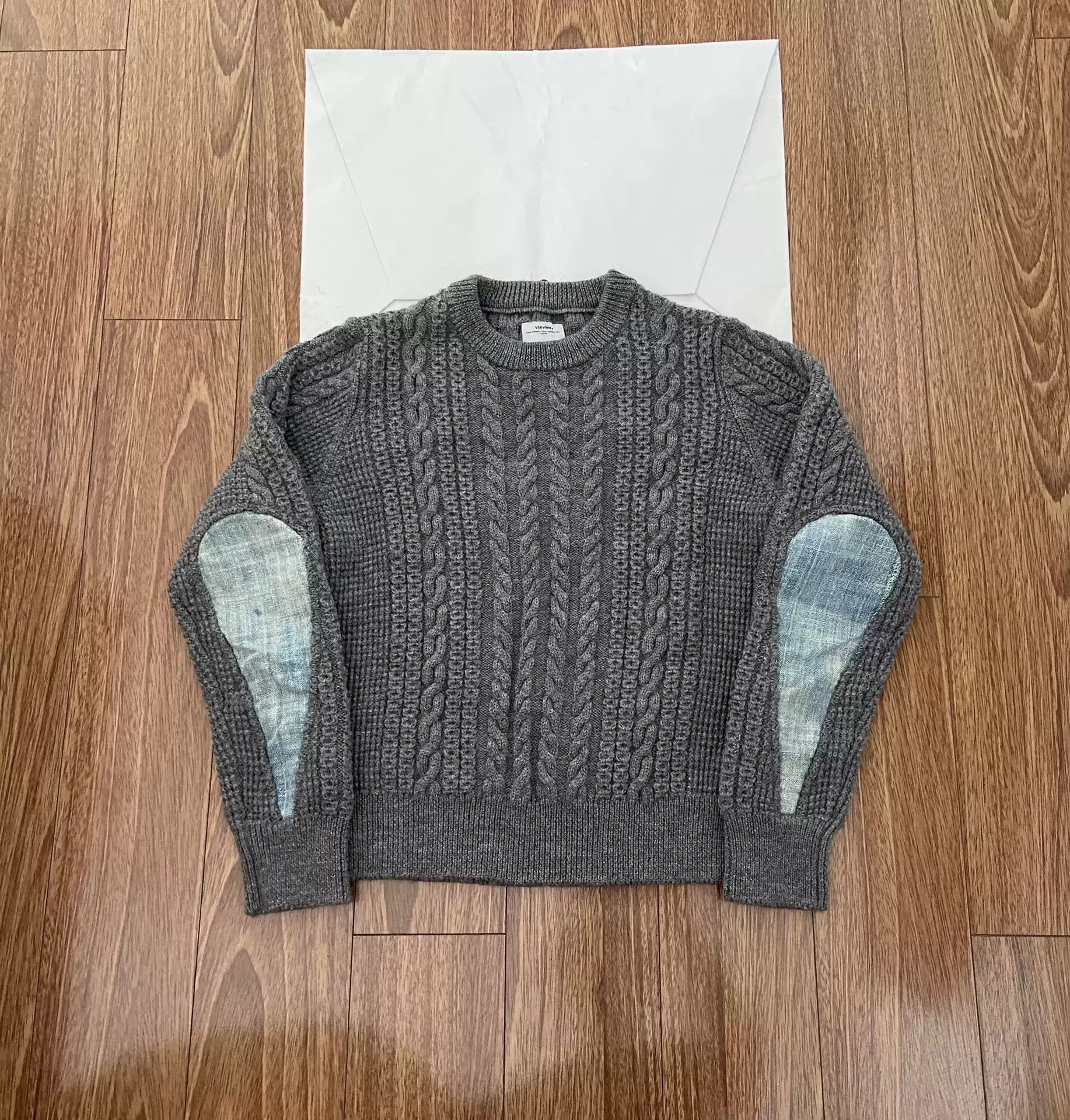 Visvim VISVIM FISHERMAN CABLE KNIT SPOT 17AW-2506 Size US S / EU 44-46 / 1 - 1 Thumbnail