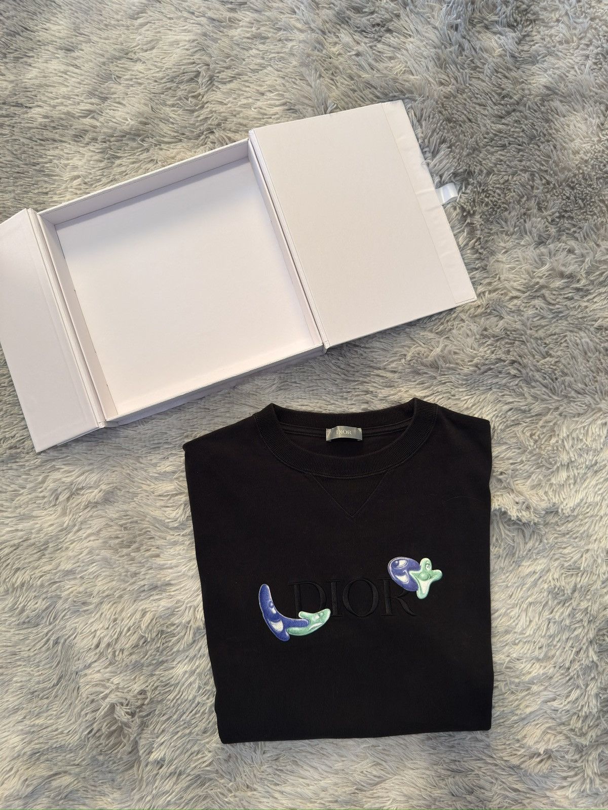 Dior Dior x Kenny Scharf “Cosmic Faces” T-Shirt FW20 Size XS Size US S / EU 44-46 / 1 - 8 Thumbnail