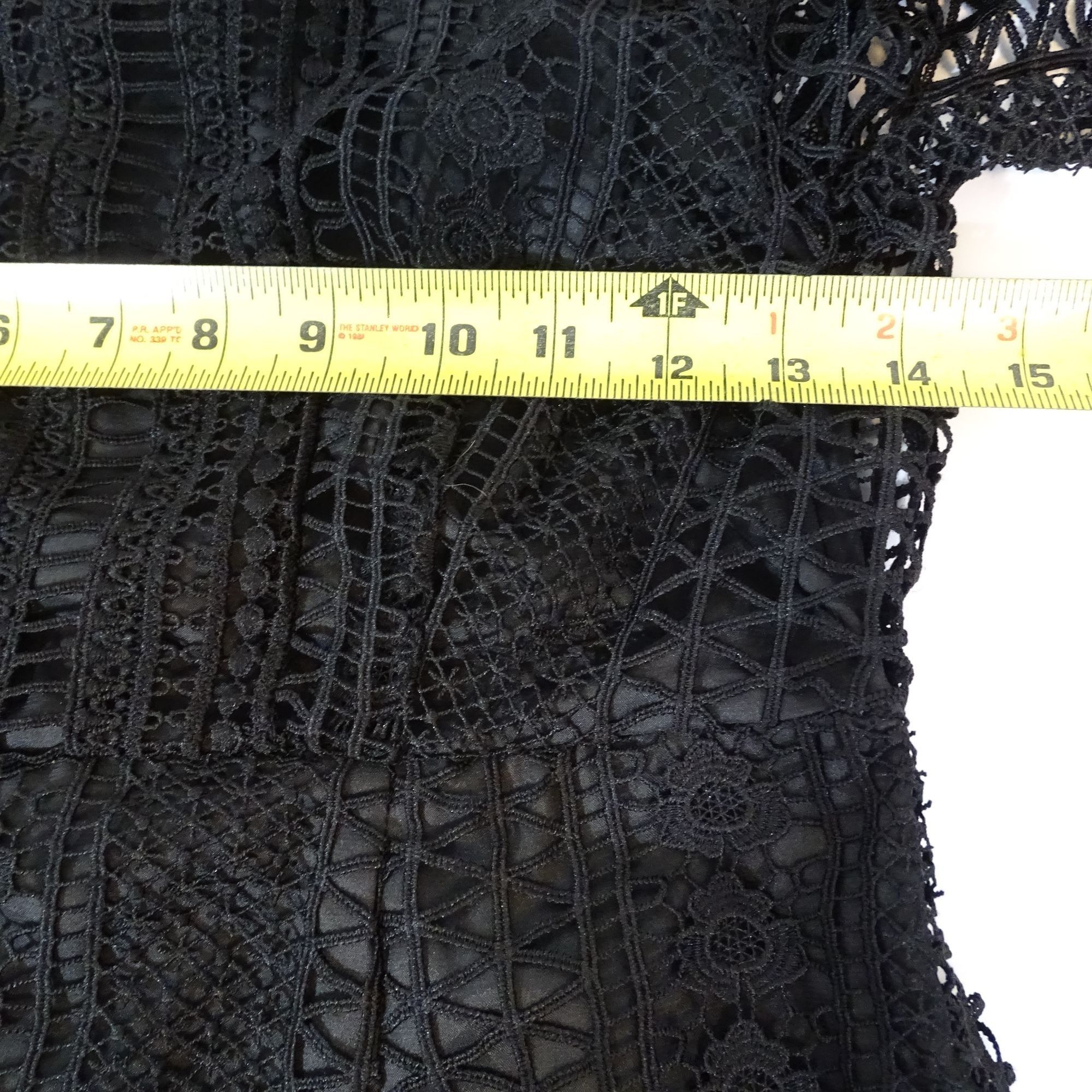 Other Tresmoi Black Lace A-line Dress Women Size M Short Sleeve Size M / US 6-8 / IT 42-44 - 9 Thumbnail